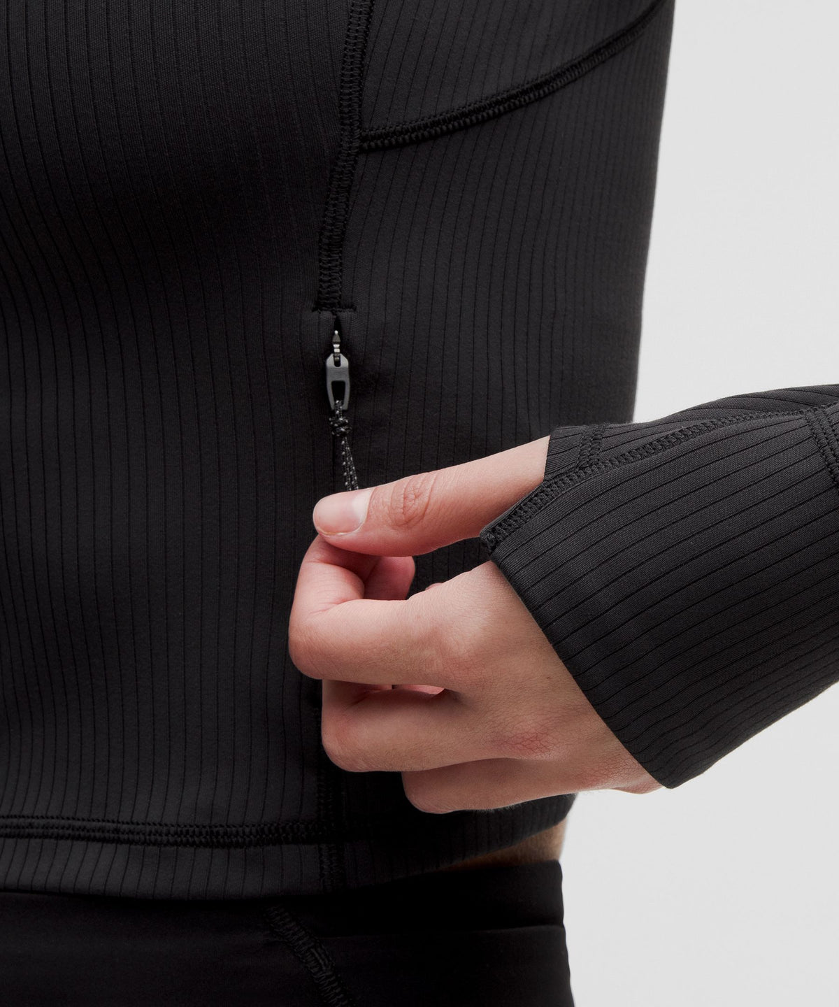 Lululemon It's Rulu Ribbed Cropped Half Zip *Updated