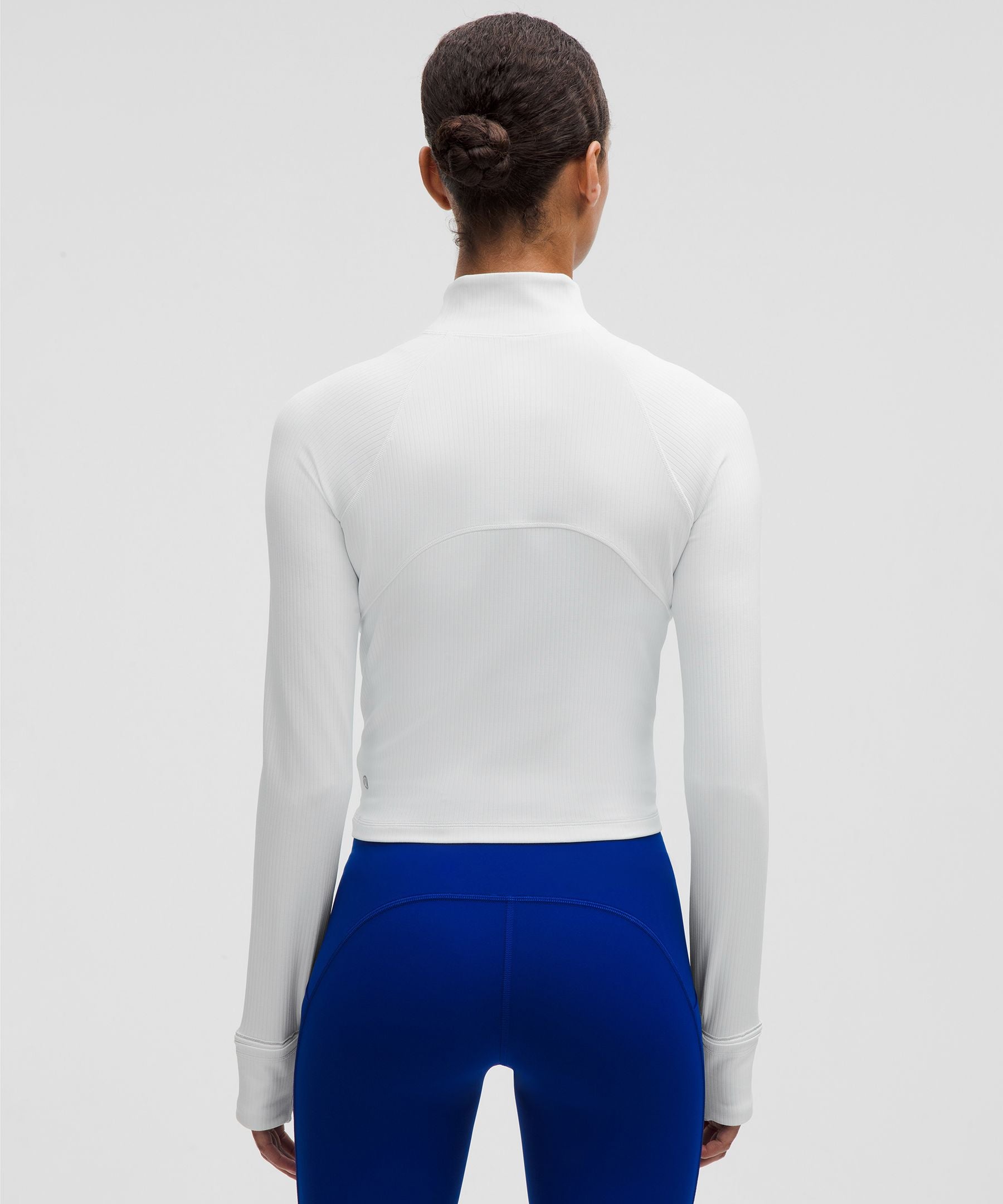 Lululemon It's Rulu Ribbed Cropped Half Zip *Updated