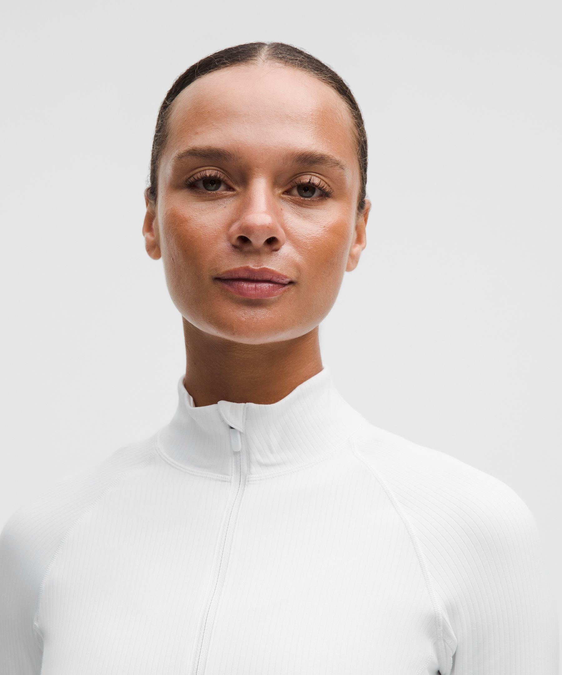 Lululemon Women's It's Rulu Ribbed Cropped Half Zip *Updated