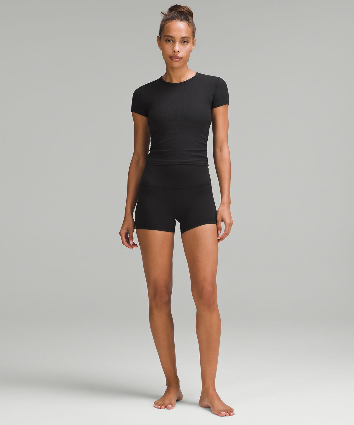 Lululemon Women's All It Takes Back-Twist Ribbed Short-Sleeve Shirt