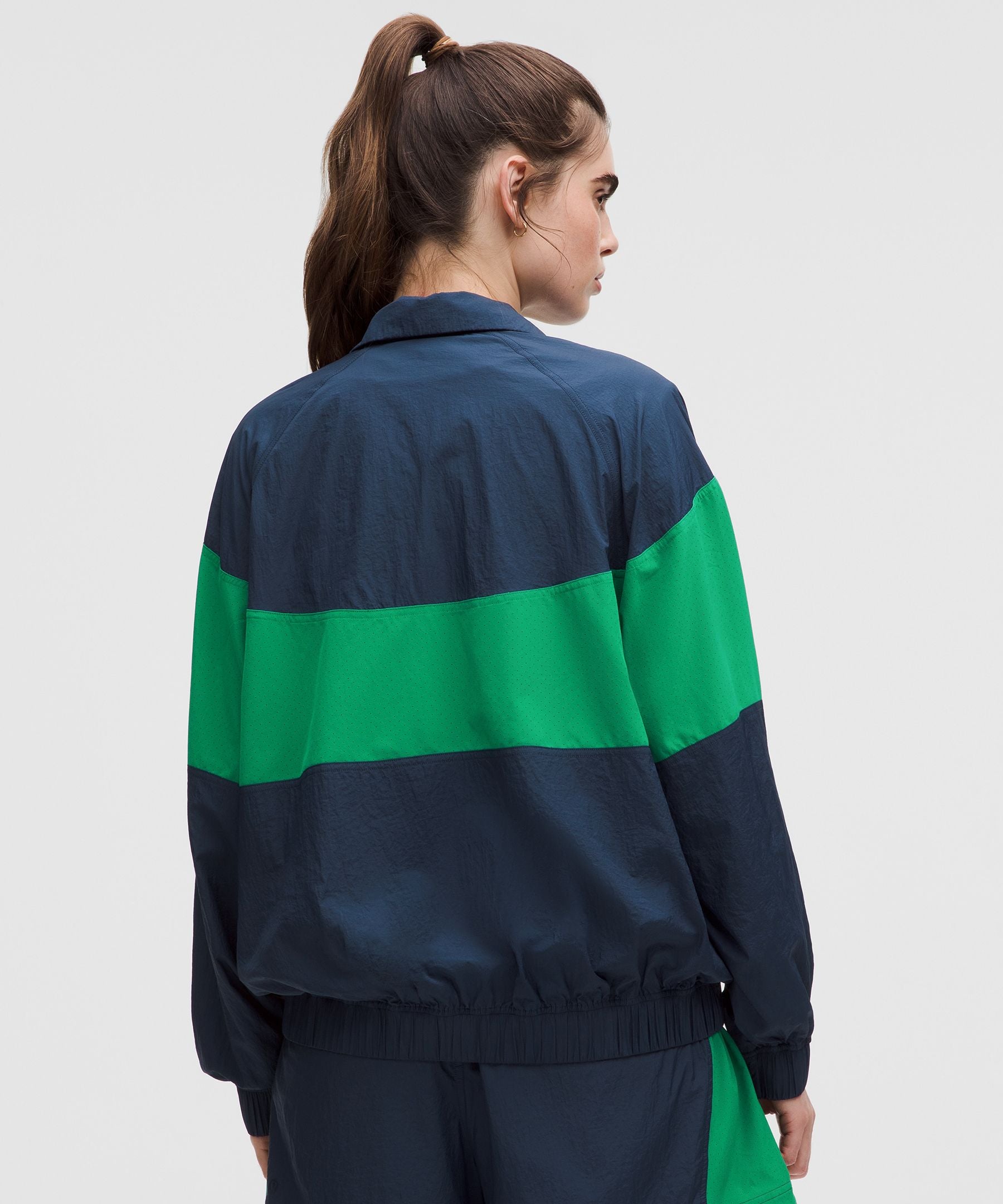 Lululemon Women's Nylon Collared Jacket *Retro Remix Set