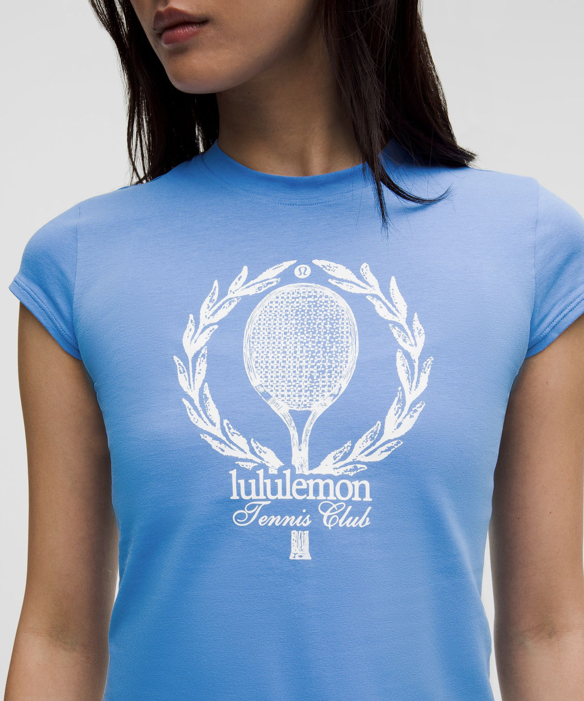 Lululemon Women's Organic Cotton Baby Tee *Tennis Club
