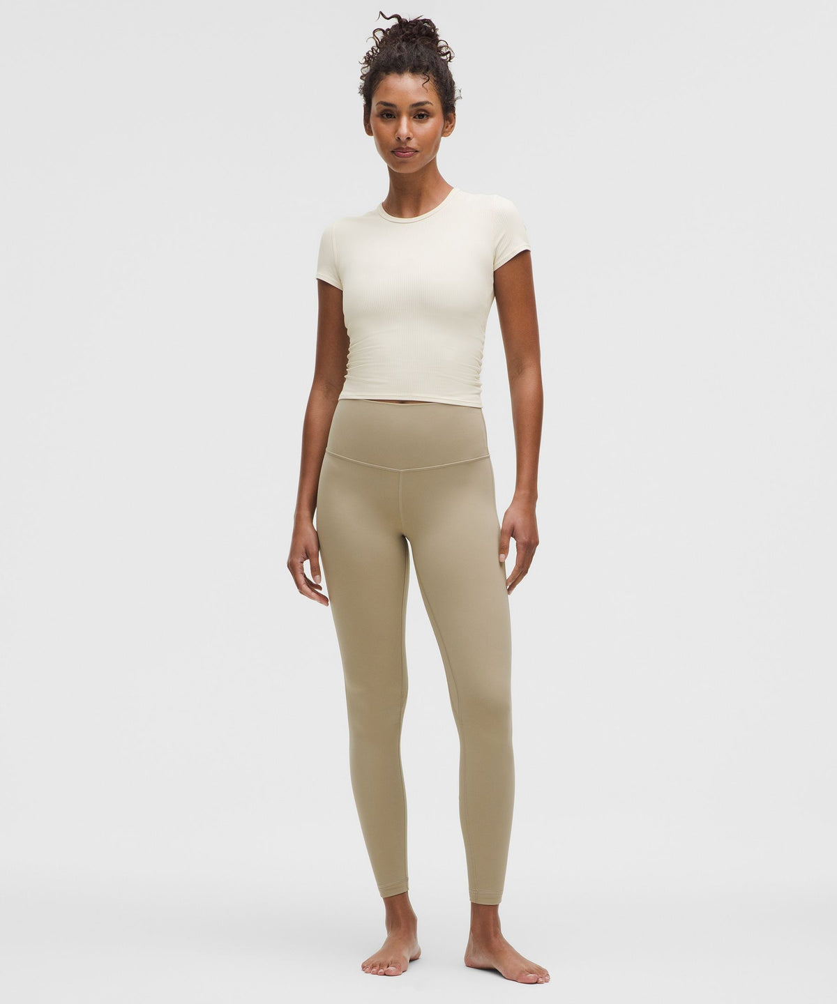 Lululemon Women's All It Takes Back-Twist Ribbed Short-Sleeve Shirt