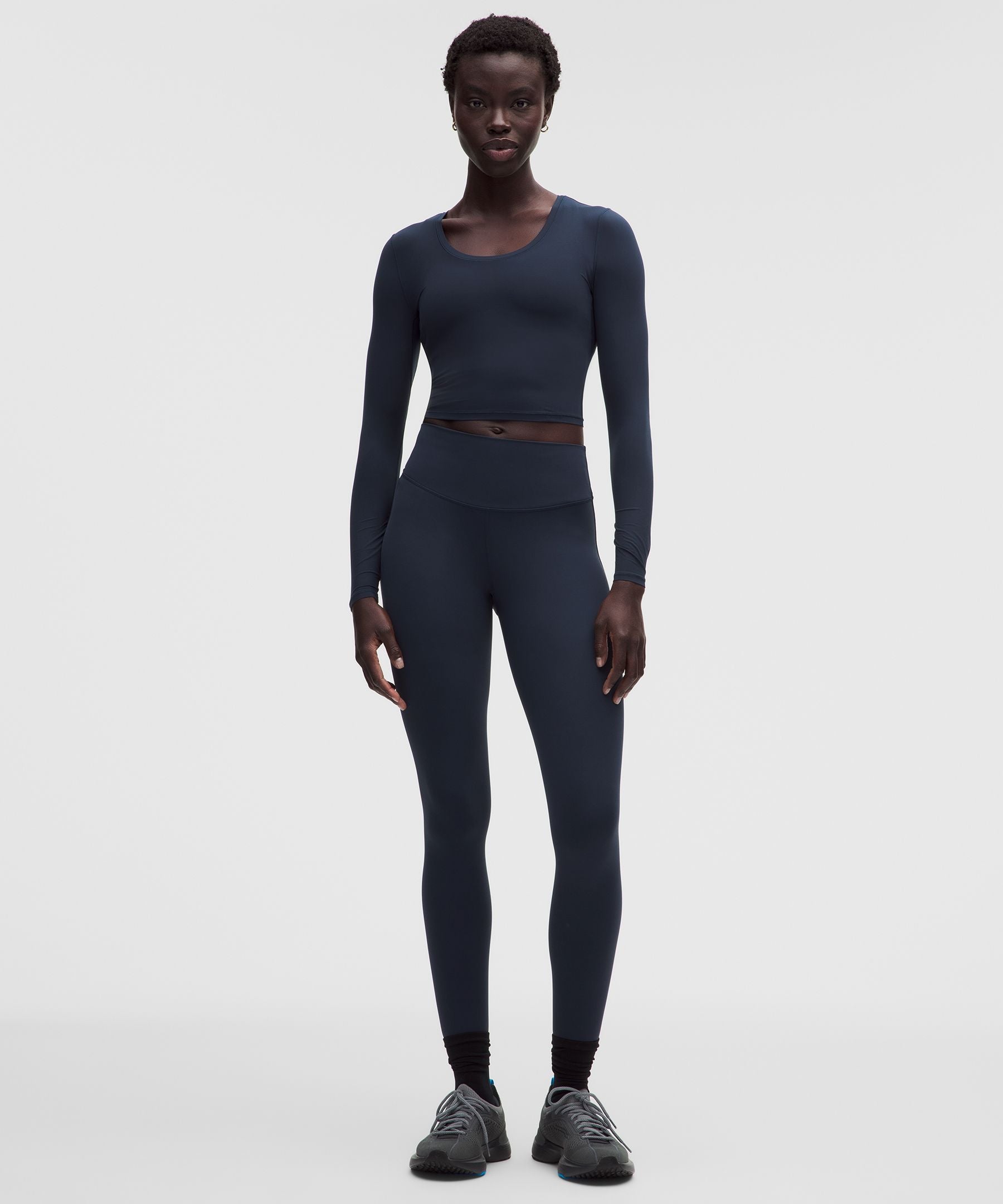 Lululemon Women's Unrestricted Power Cropped Long-Sleeve Shirt