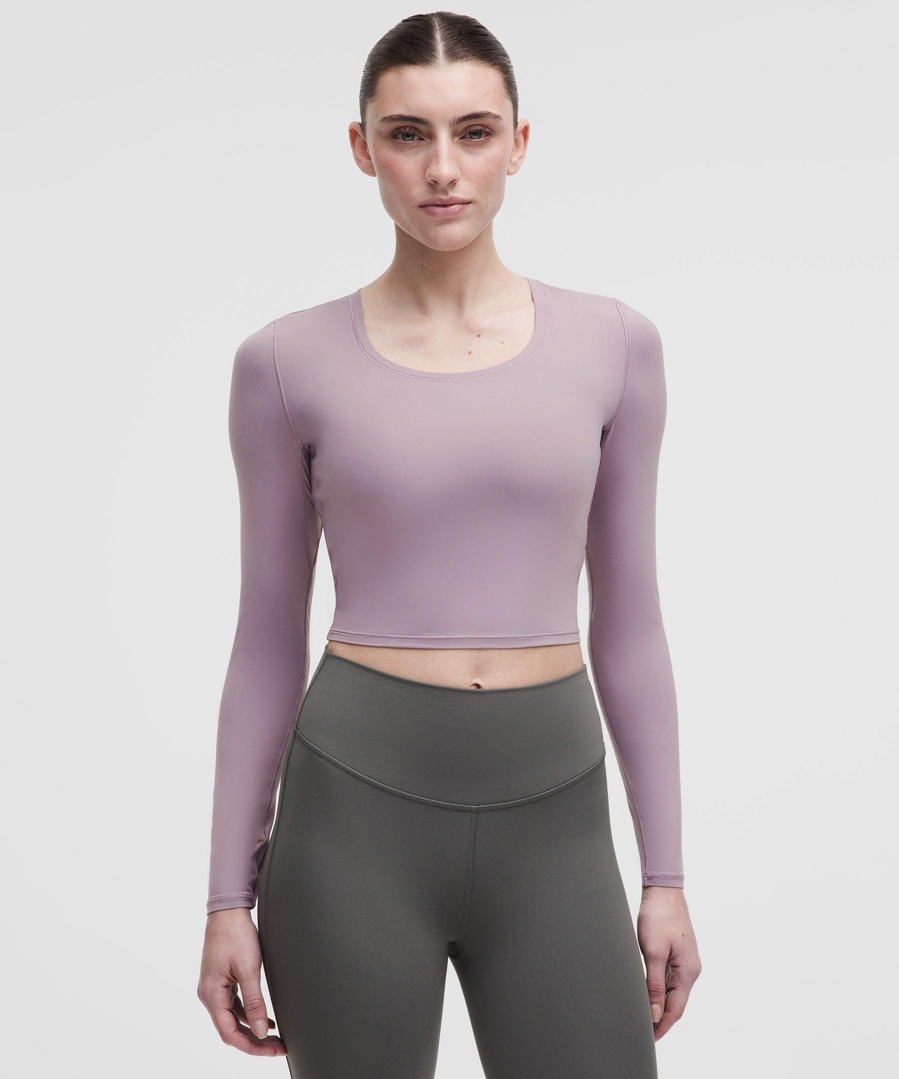 Lululemon Women's Unrestricted Power Cropped Long-Sleeve Shirt