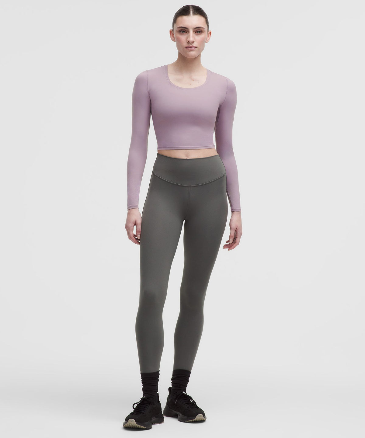Lululemon Women's Unrestricted Power Cropped Long-Sleeve Shirt