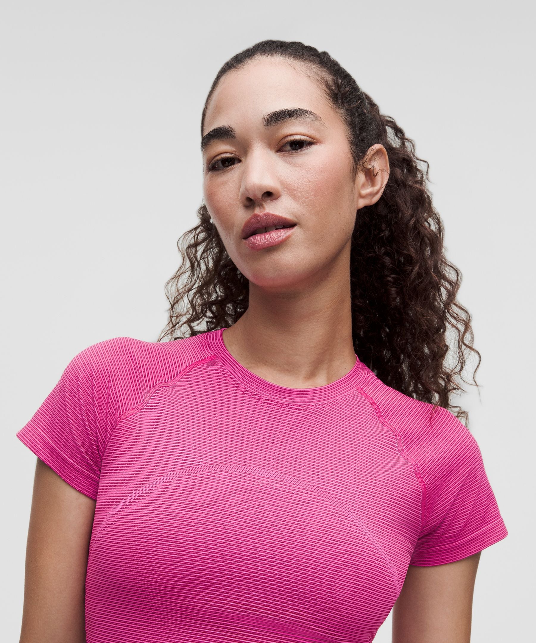 Lululemon Women's Swiftly Tech Cropped Short-Sleeve Shirt 2.0
