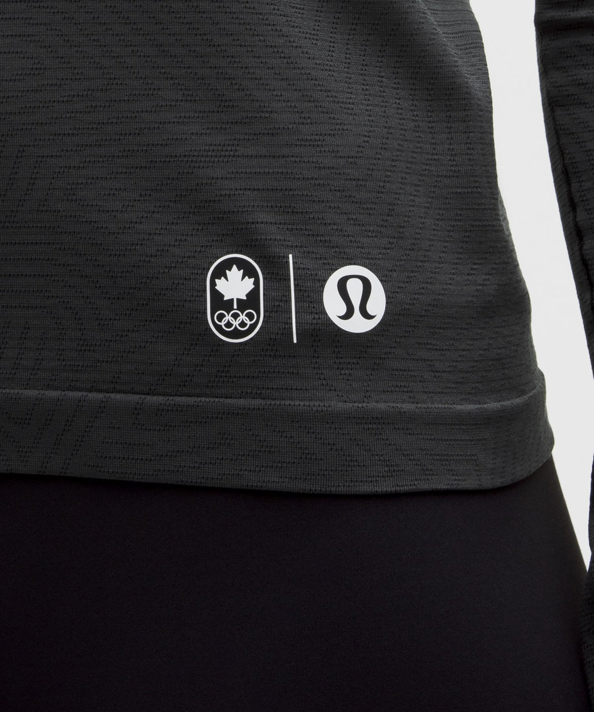 Lululemon Women's Team Canada Swiftly Tech Long-Sleeve Shirt 2.0 Waist Length *COC Logo