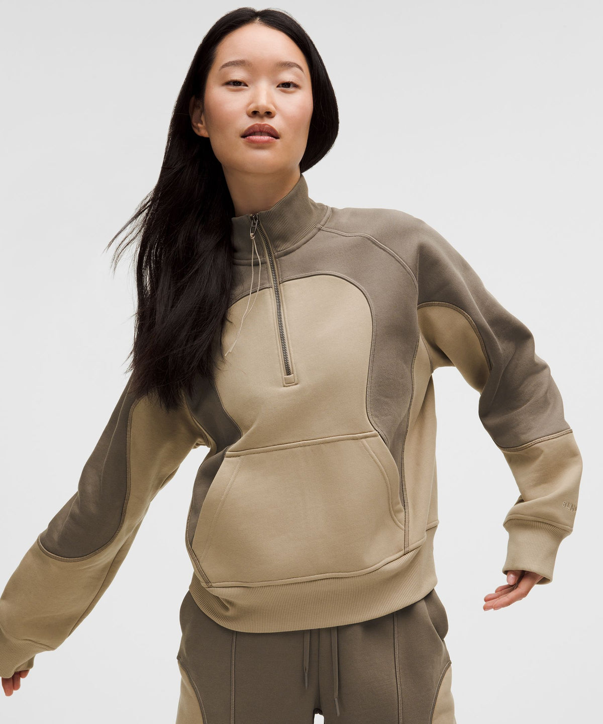 Lululemon Women's Cotton Fleece Relaxed-Fit Half Zip *SLNSH Collection