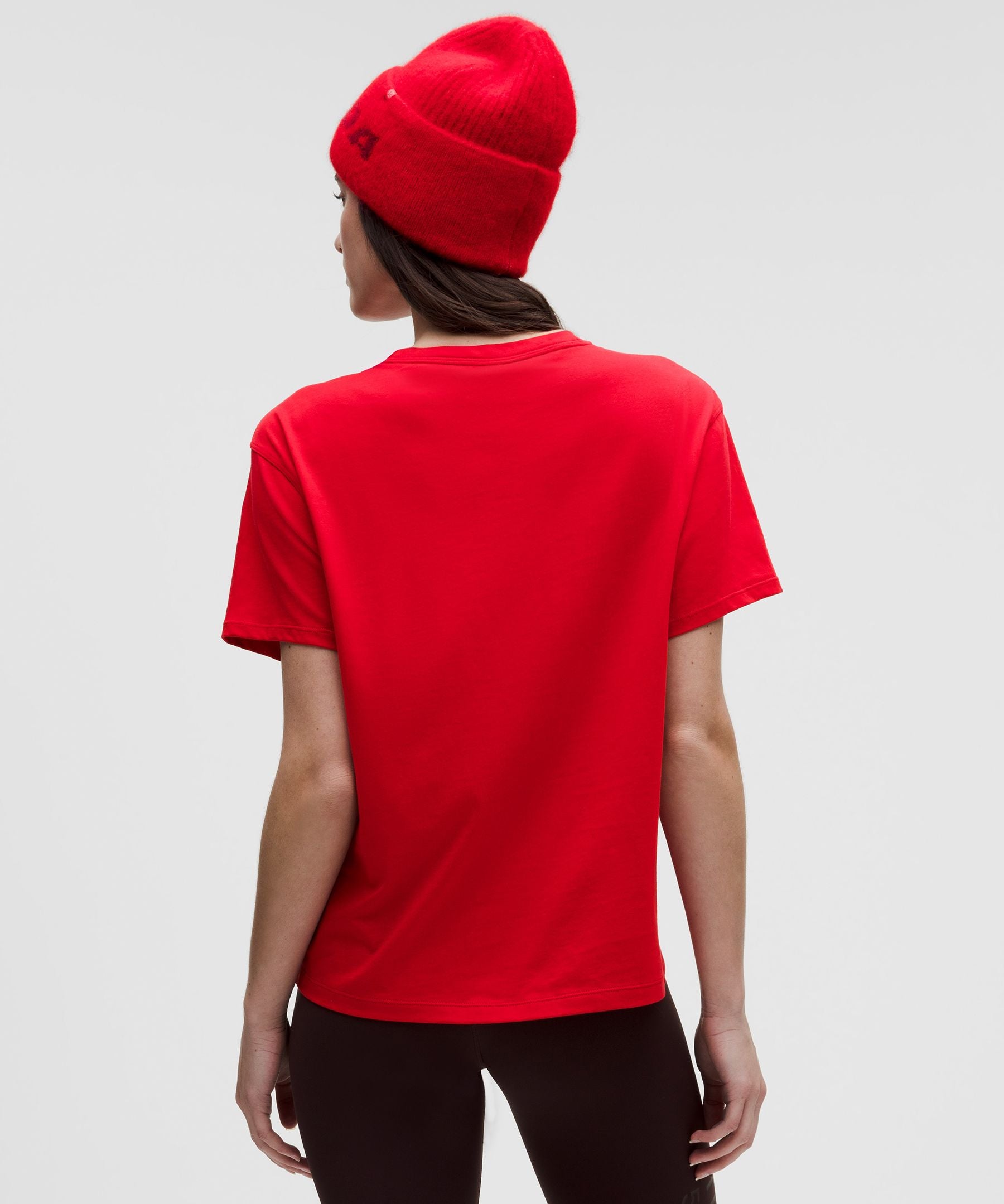 Lululemon Women's Team Canada Women's Cotton Jersey T-Shirt *COC Logo