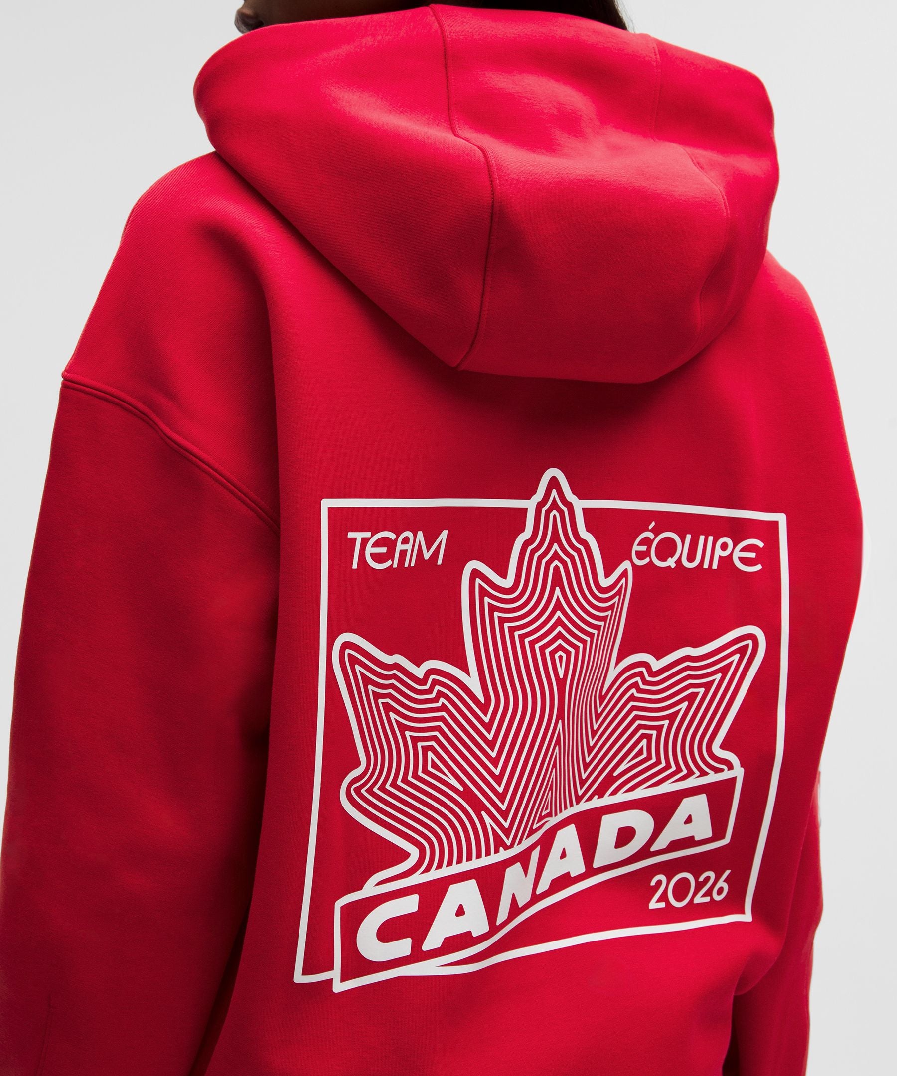 Lululemon Team Canada Womens Big Cozy Oversized Hoodie *COC Logo