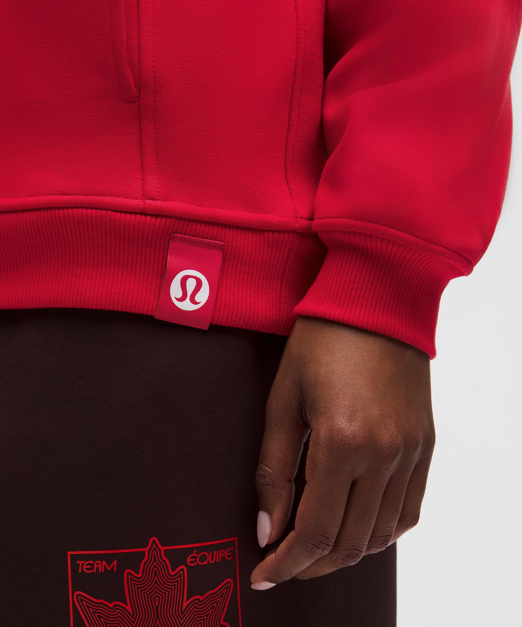 Lululemon Team Canada Womens Big Cozy Oversized Hoodie *COC Logo