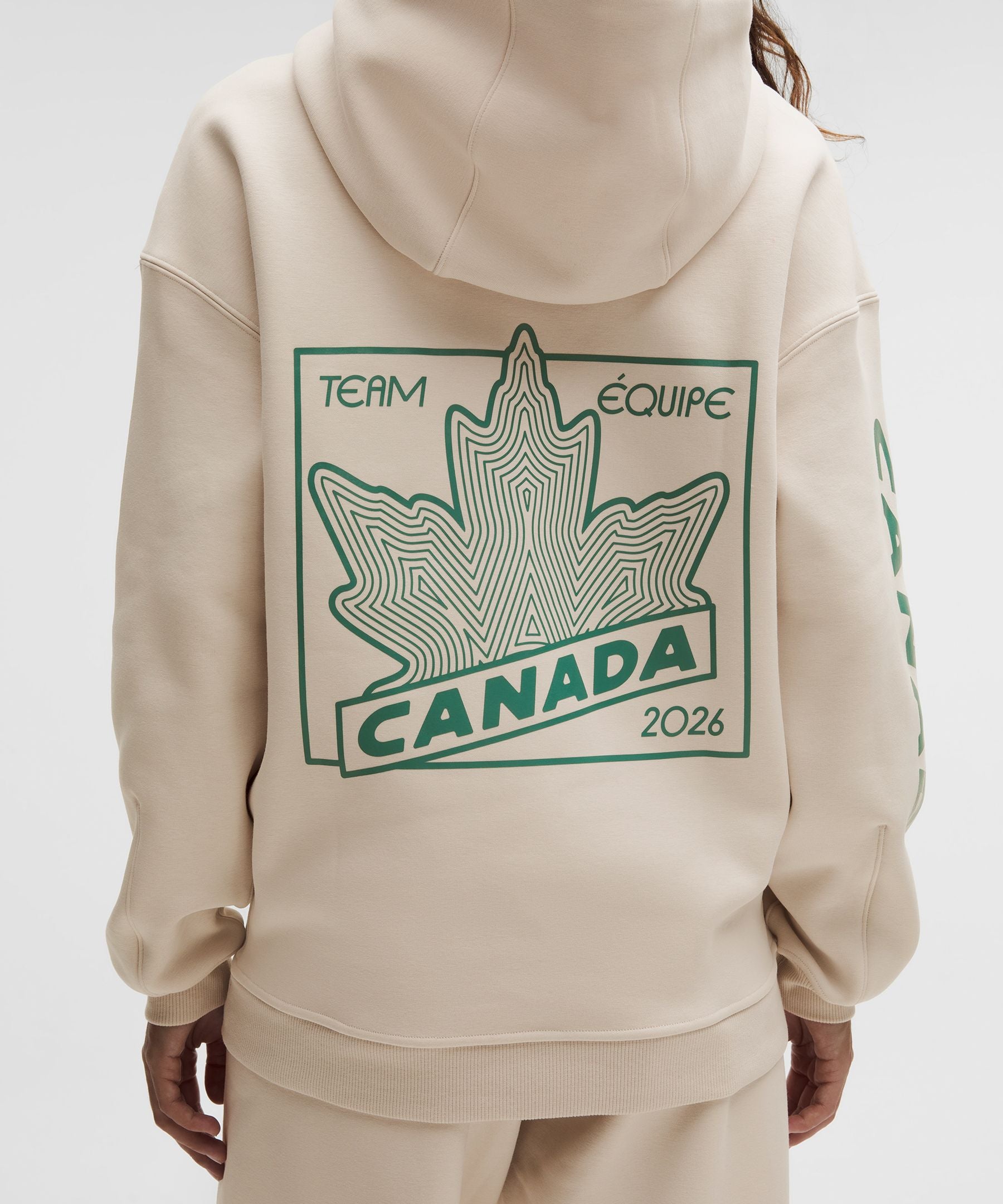 Lululemon Team Canada Womens Big Cozy Oversized Hoodie *COC Logo