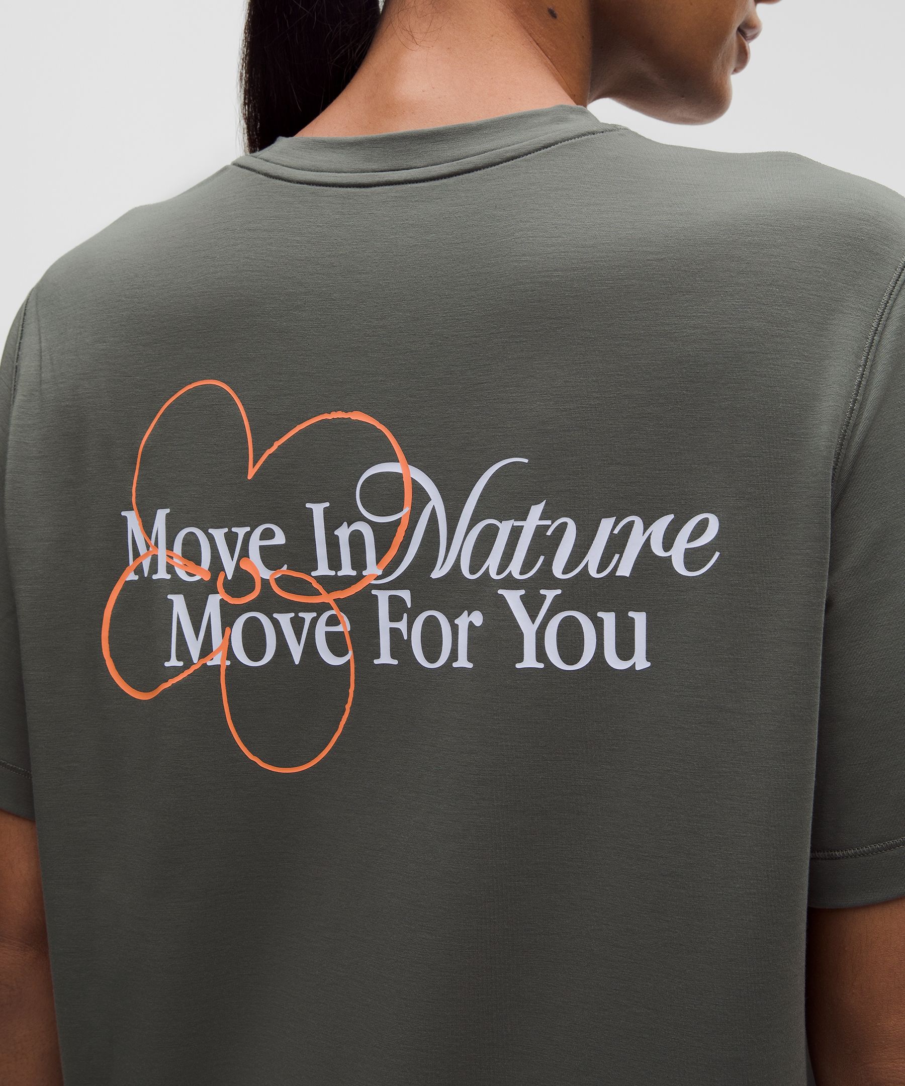 Lululemon Women's Jersey Training Short-Sleeve Shirt *Move in Nature