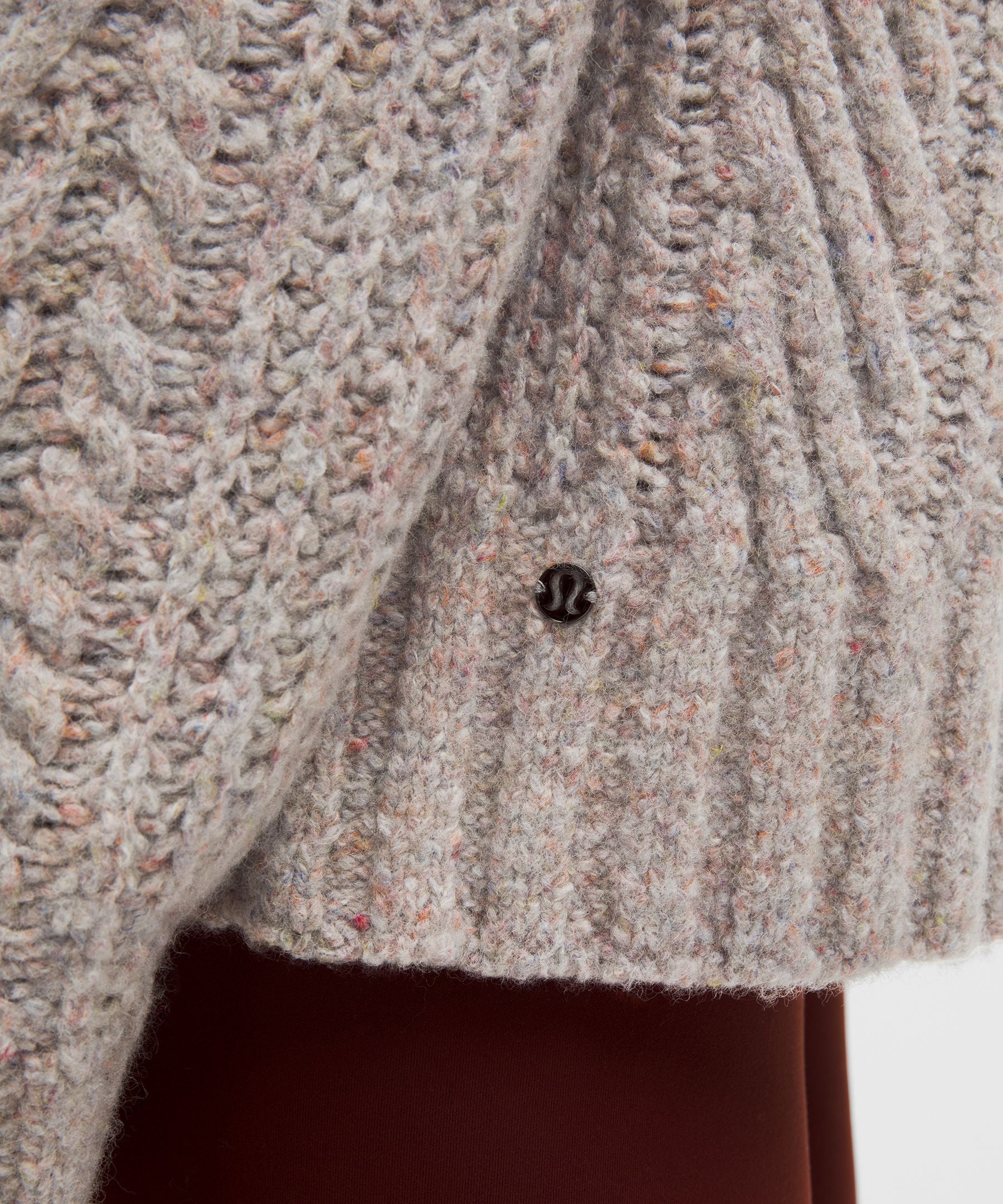 Lululemon Wool-Blend Cable-Knit Sweater