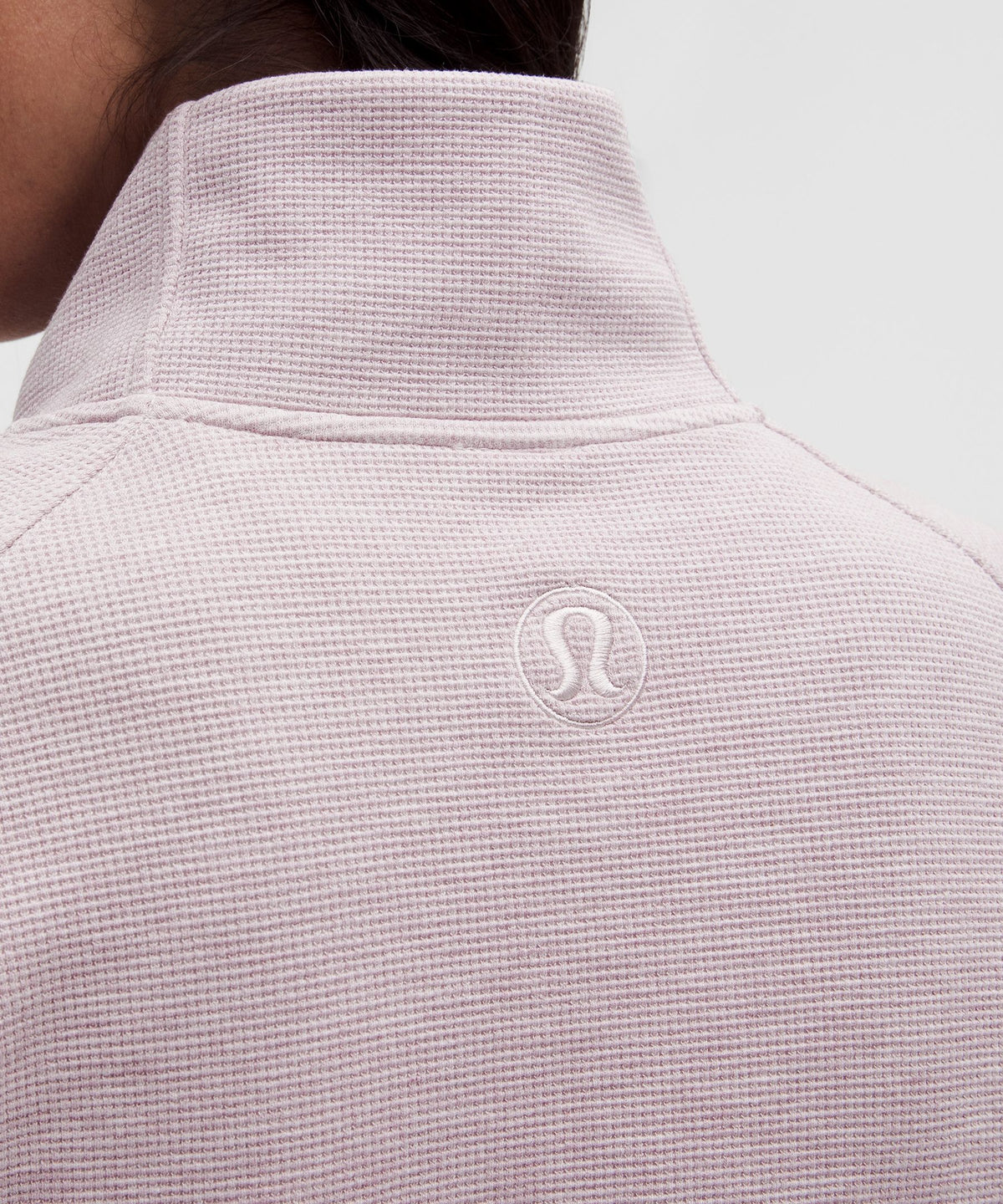 Lululemon Scuba Cropped Funnel-Neck Half Zip *Waffle