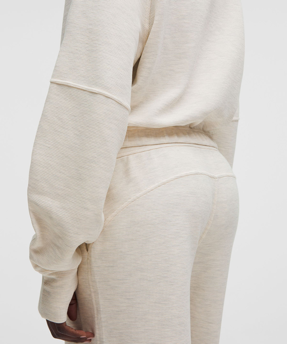 Lululemon Scuba Cropped Funnel-Neck Half Zip *Waffle