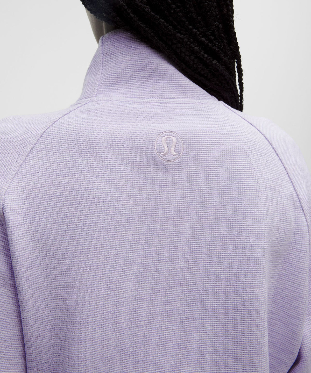 Lululemon Women's Scuba Cropped Funnel-Neck Half Zip *Waffle