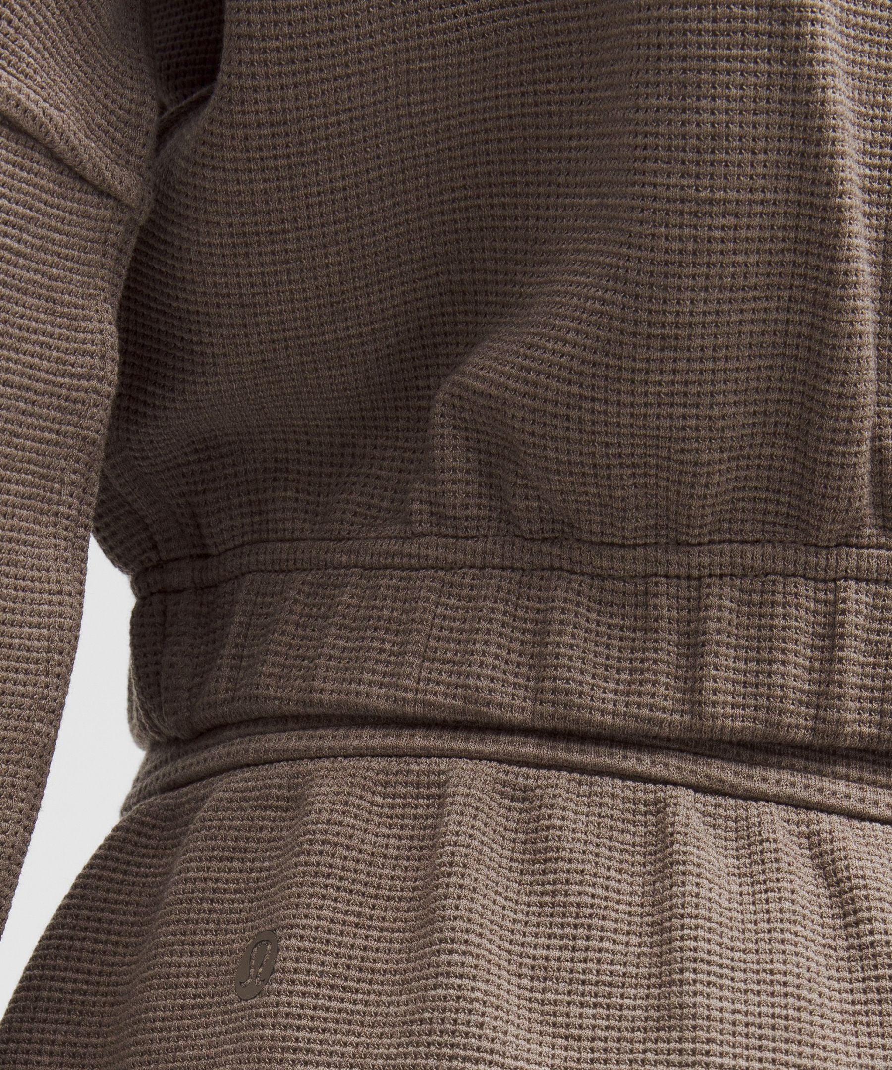 Lululemon Scuba Cropped Funnel-Neck Half Zip *Waffle