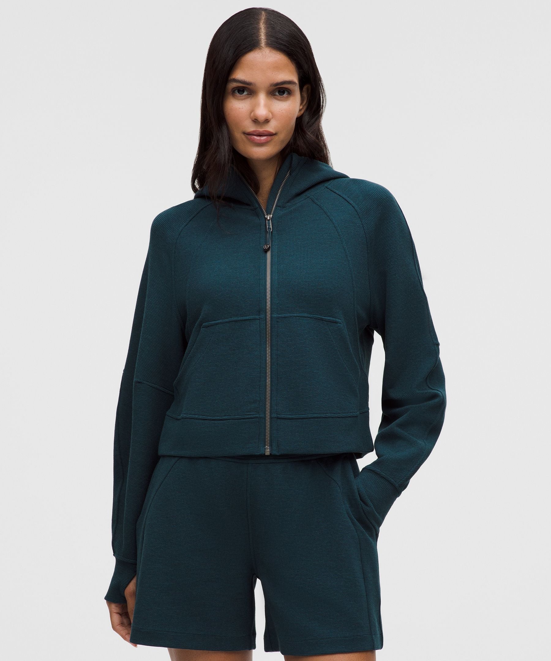 Lululemon Women's Scuba Oversized Full-Zip Hoodie *Waffle