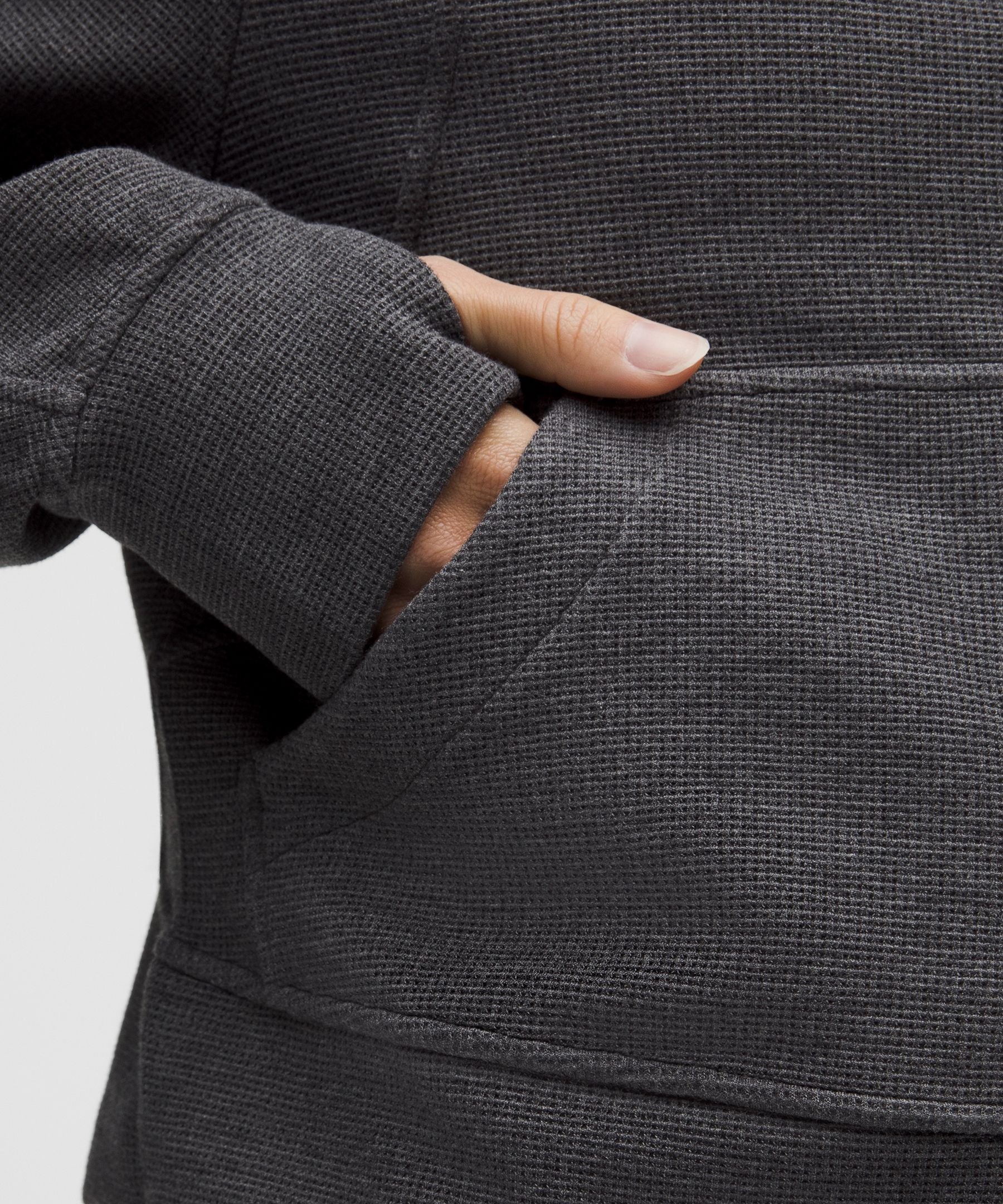 Lululemon Women's Scuba Oversized Full-Zip Hoodie *Waffle