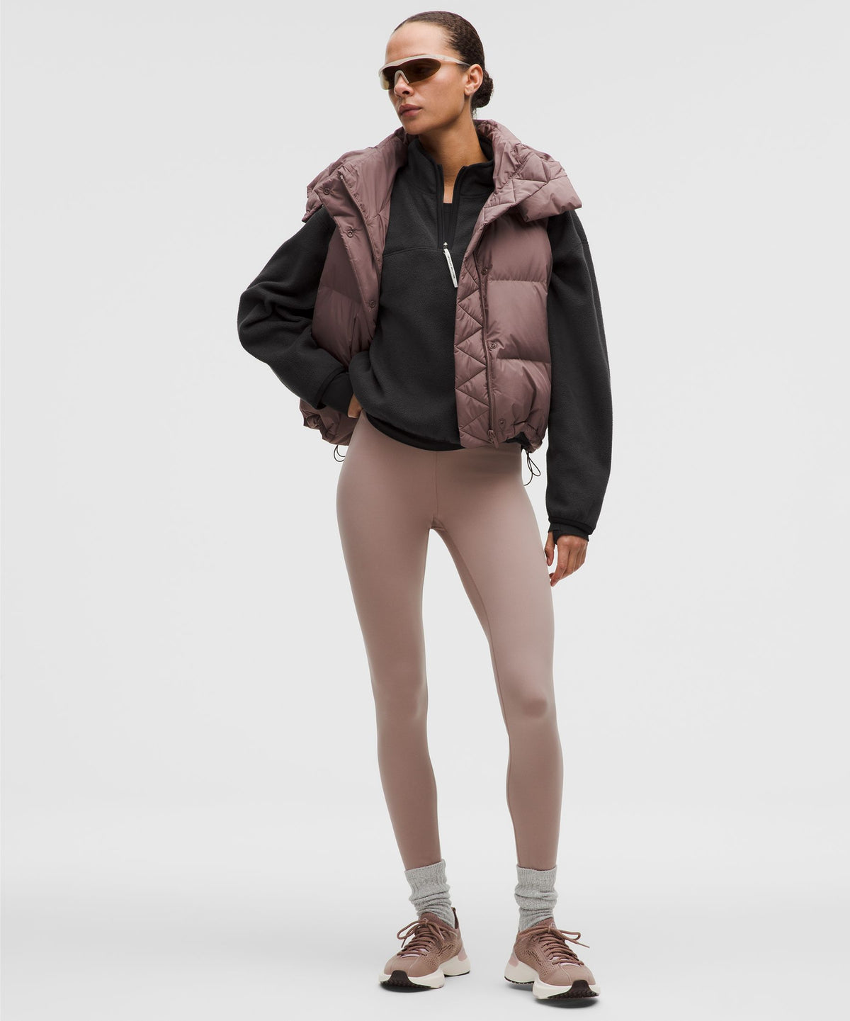 Lululemon Women's Tumbled Fleece Half-Zip Jacket