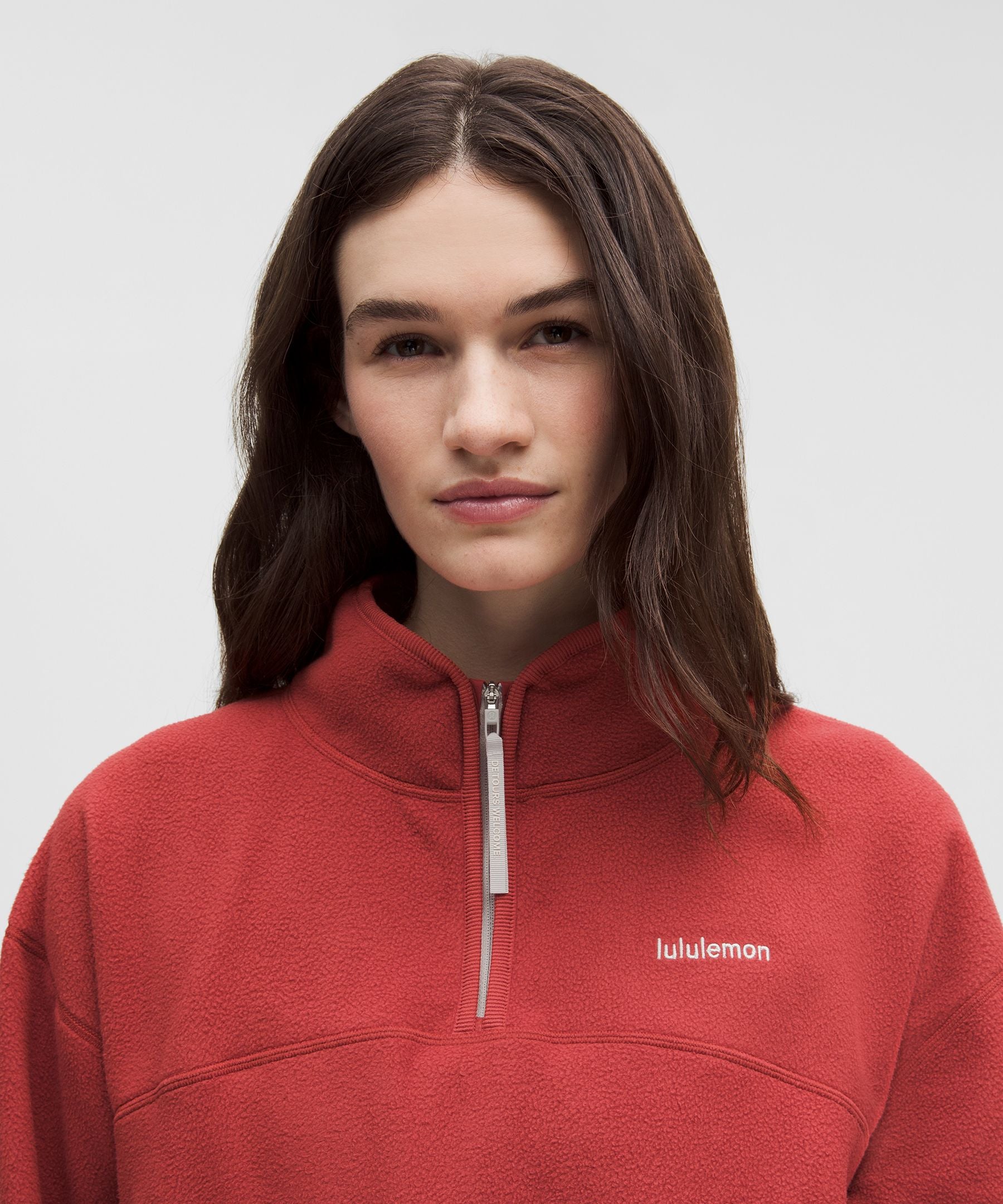 Lululemon Women's Tumbled Fleece Half-Zip Jacket