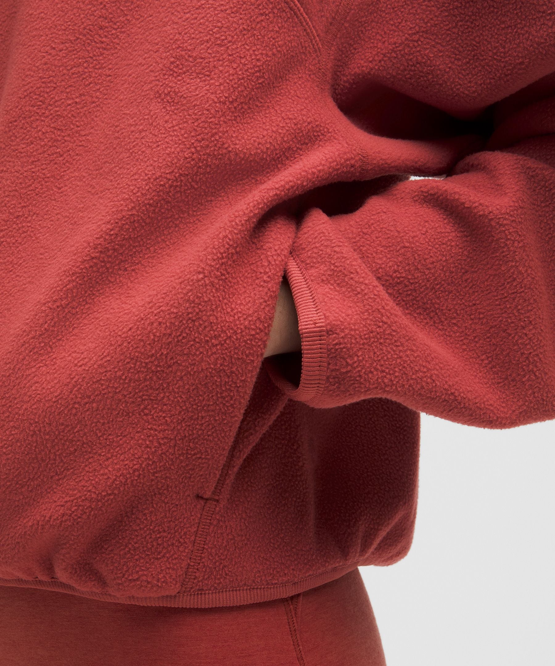 Lululemon Women's Tumbled Fleece Half-Zip Jacket