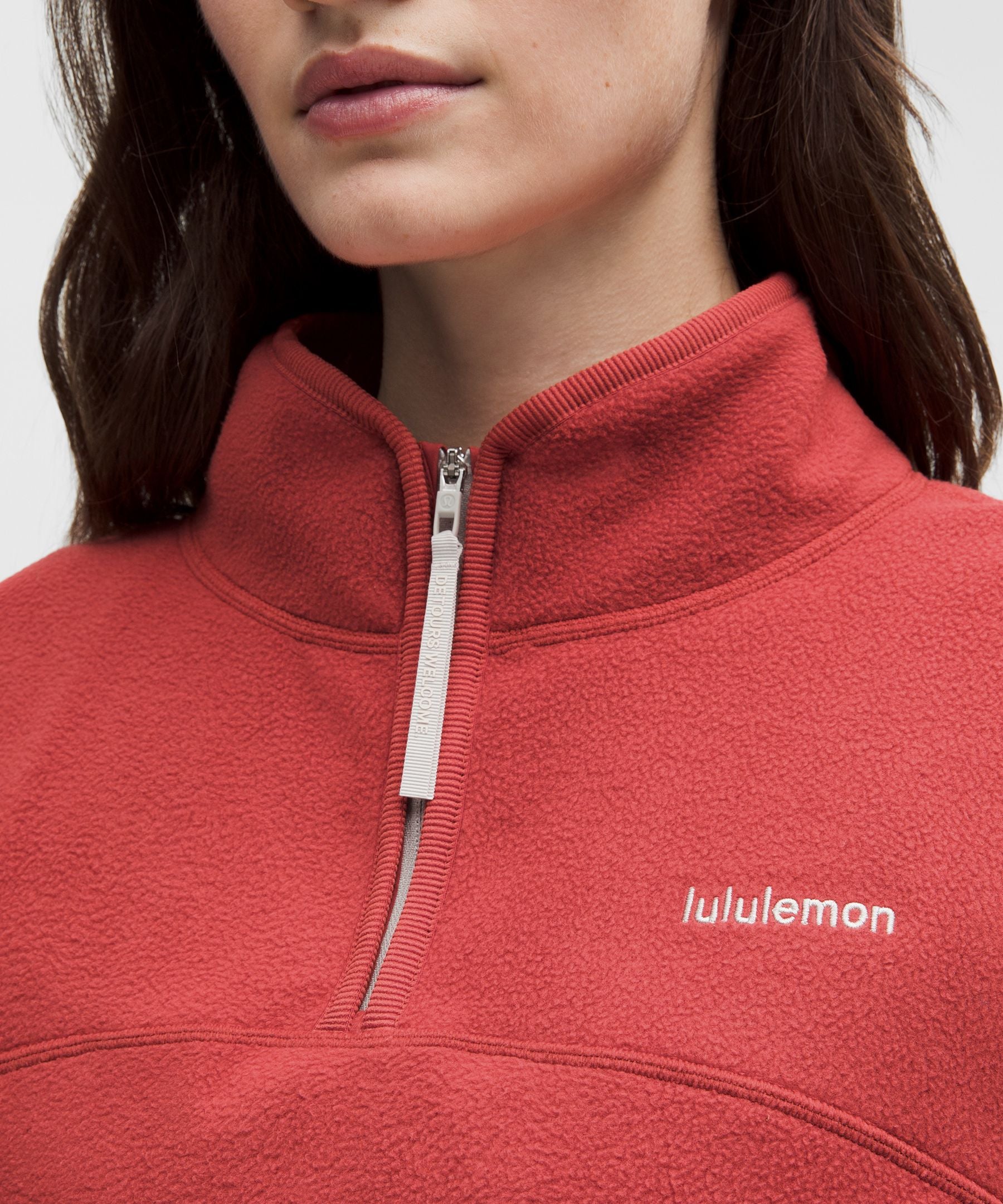 Lululemon Women's Tumbled Fleece Half-Zip Jacket