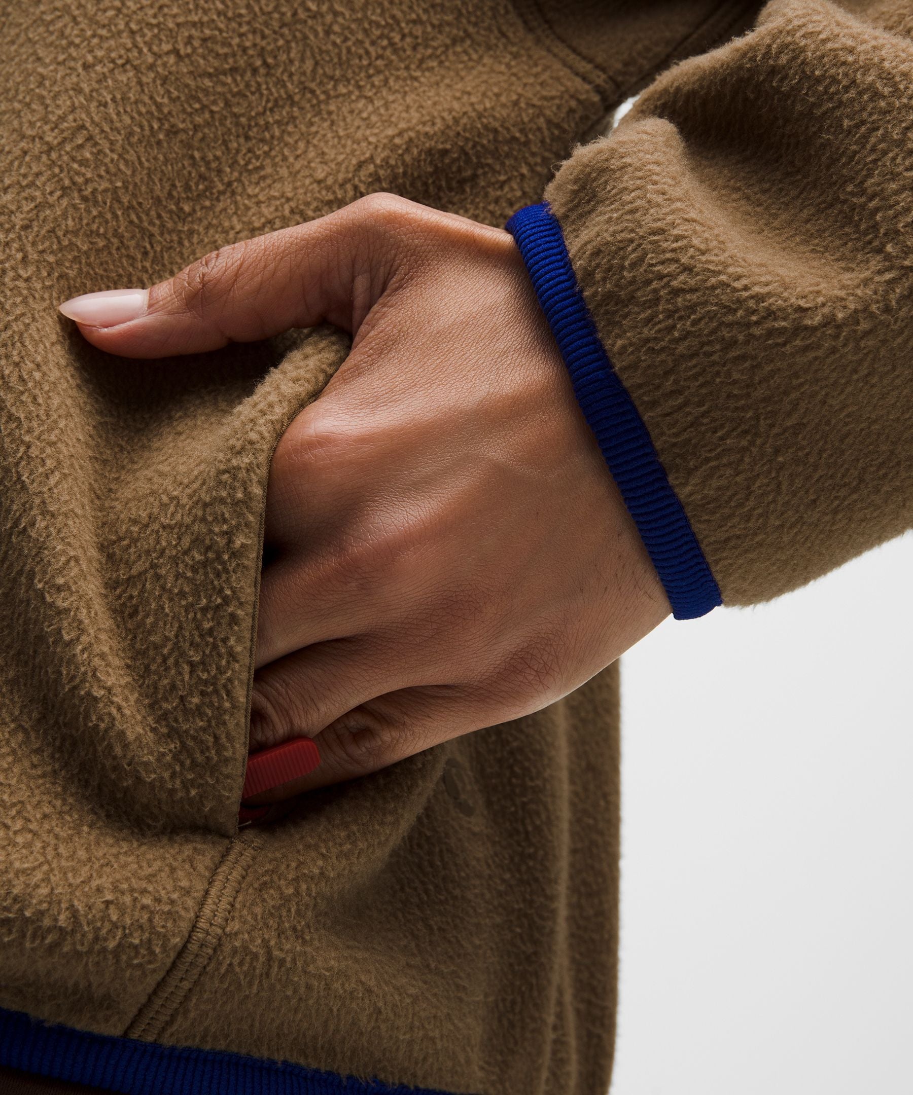 Lululemon Women's Tumbled Fleece Half-Zip Jacket