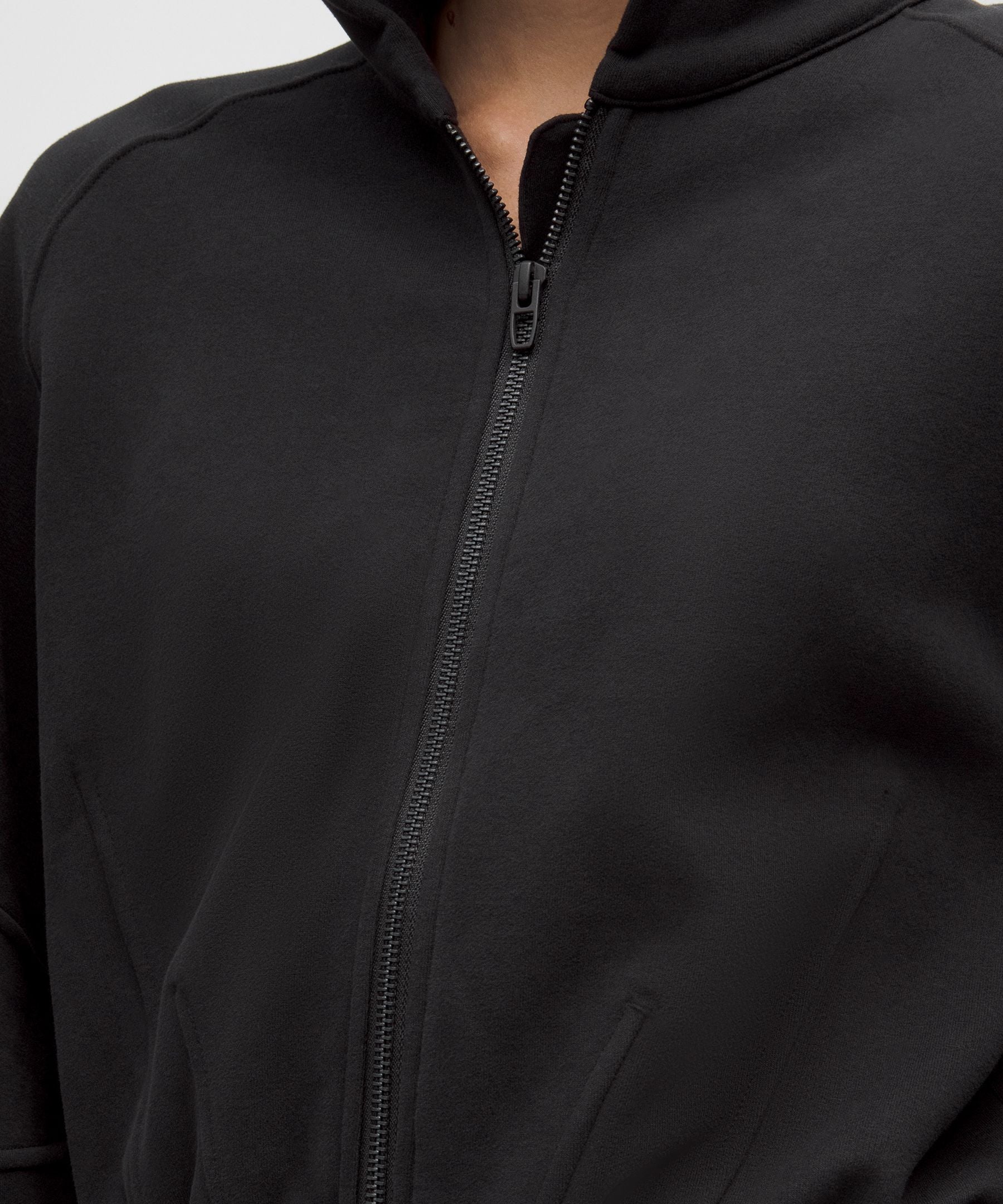 Lululemon Loungeful Relaxed-Fit Full-Zip Cropped Hoodie