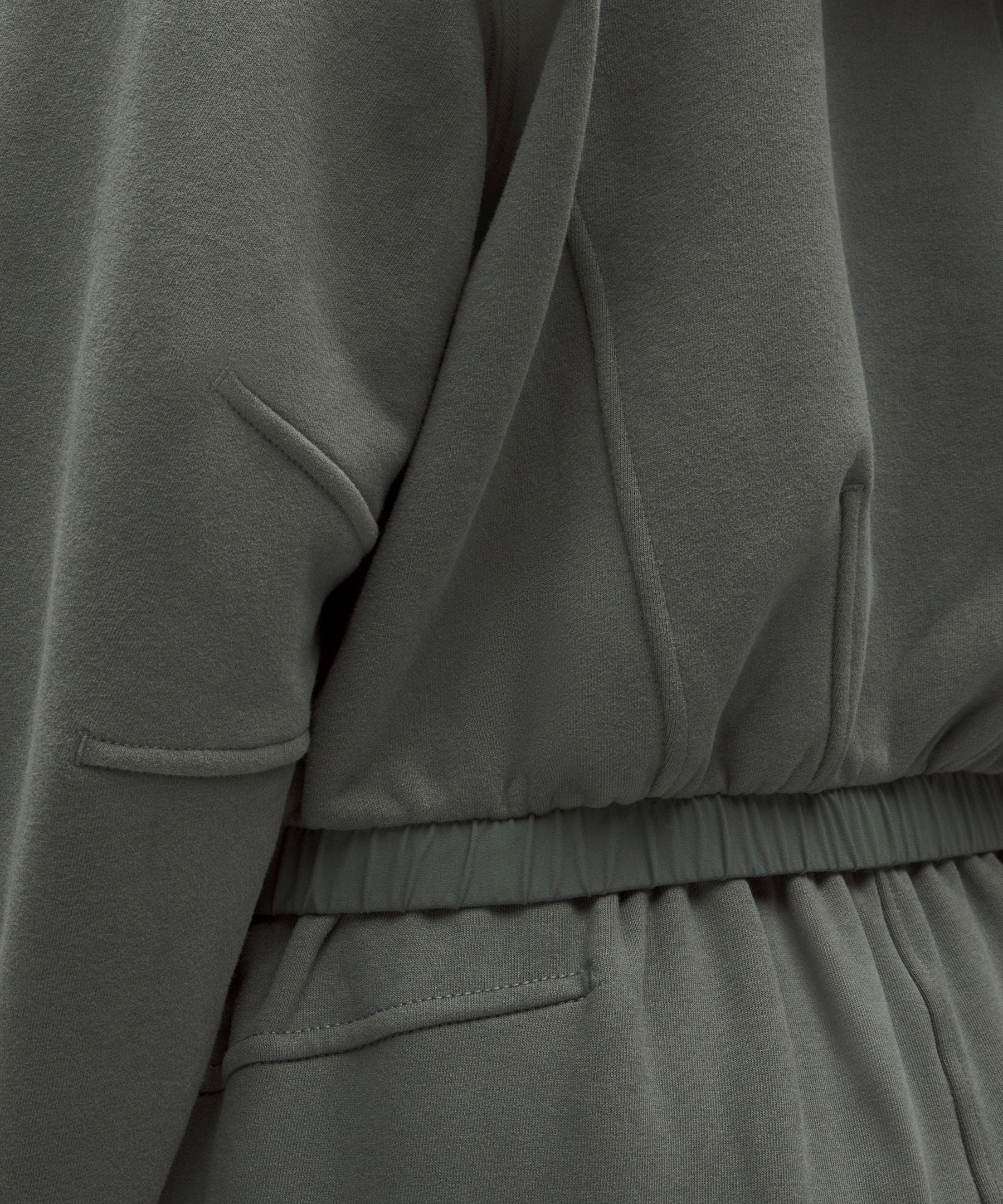 Lululemon Loungeful Relaxed-Fit Full-Zip Cropped Hoodie