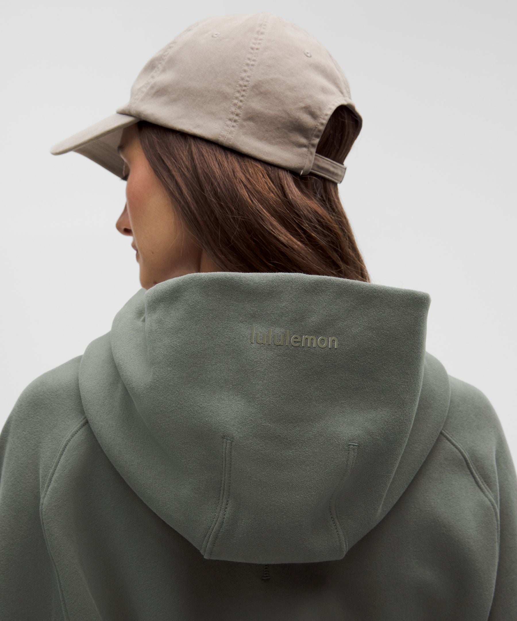 Lululemon Loungeful Relaxed-Fit Full-Zip Cropped Hoodie