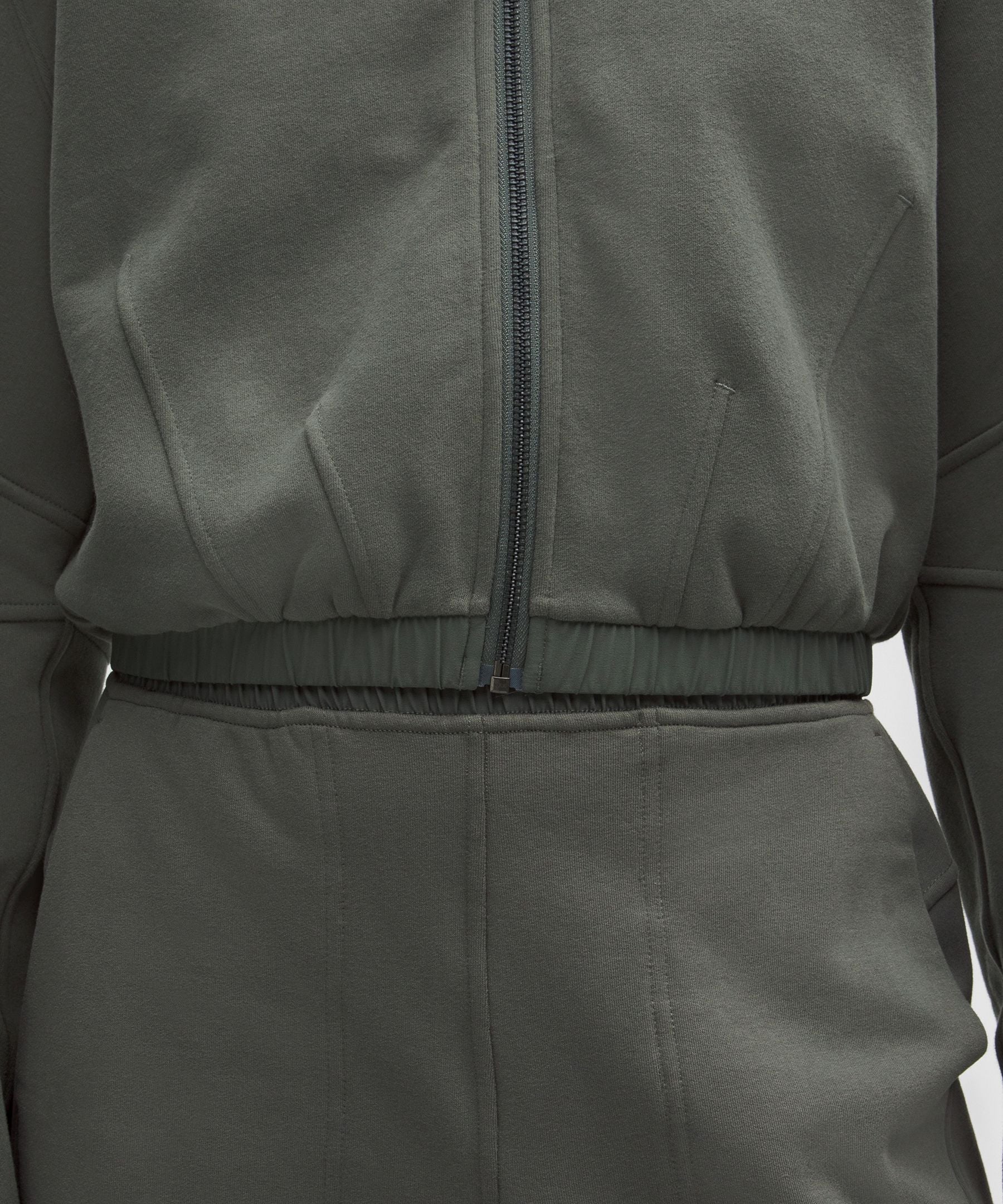 Lululemon Loungeful Relaxed-Fit Full-Zip Cropped Hoodie