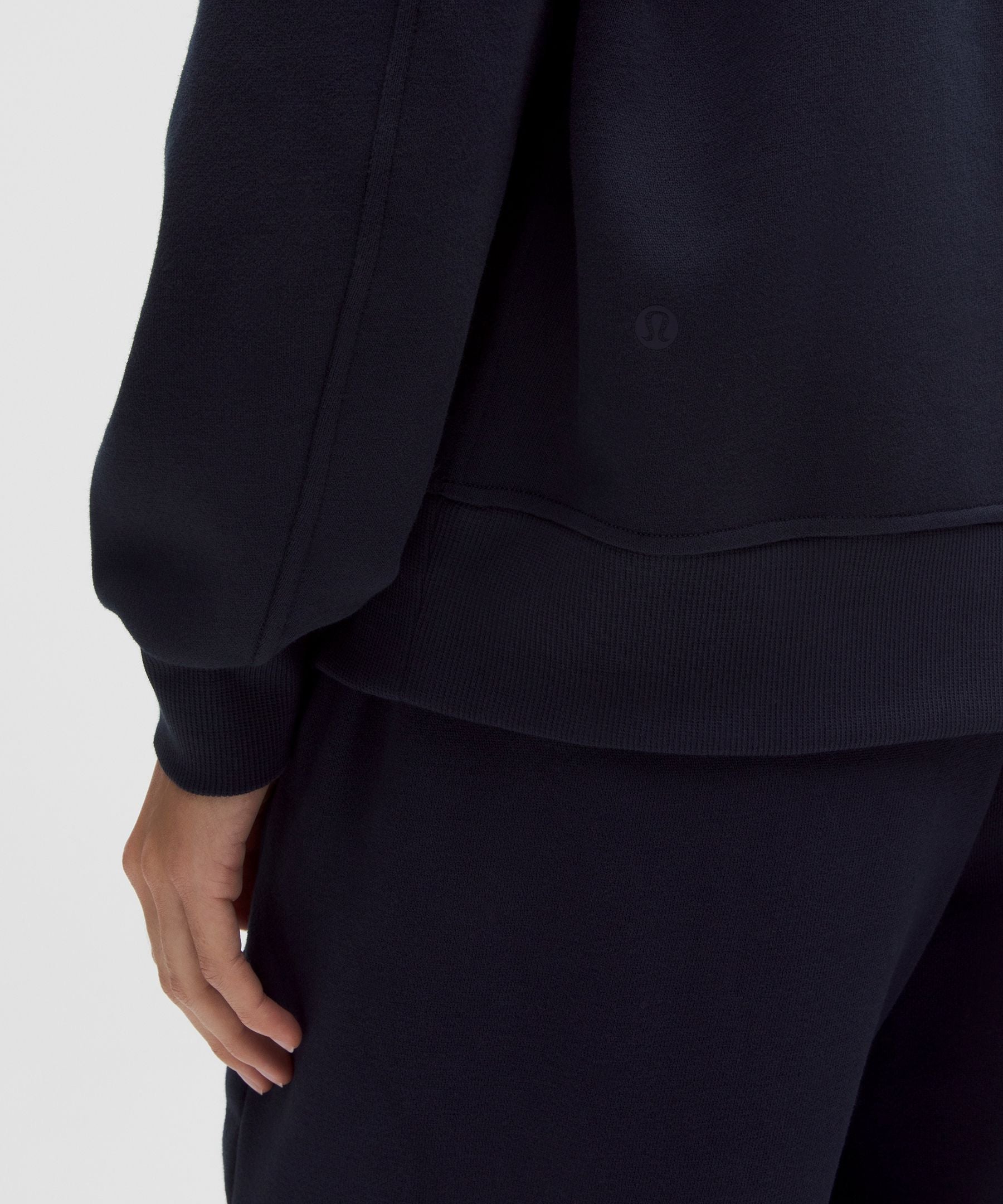 Lululemon Women's Perfectly Oversized Fleece Crew *Logo