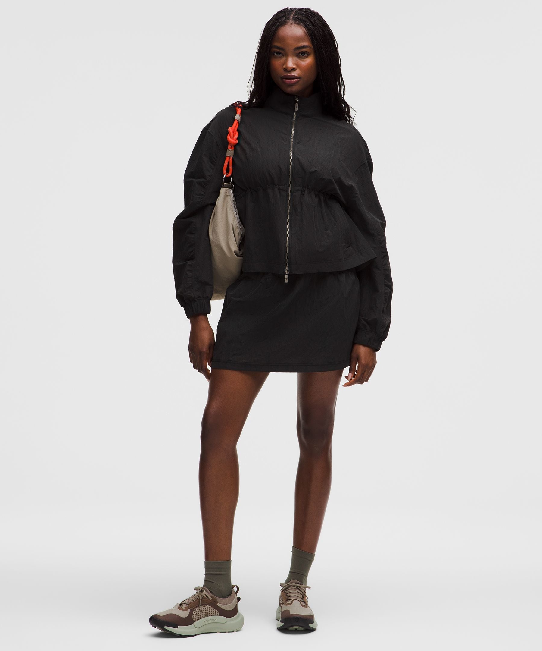 Lululemon Crinkle Nylon Cinchable Jacket