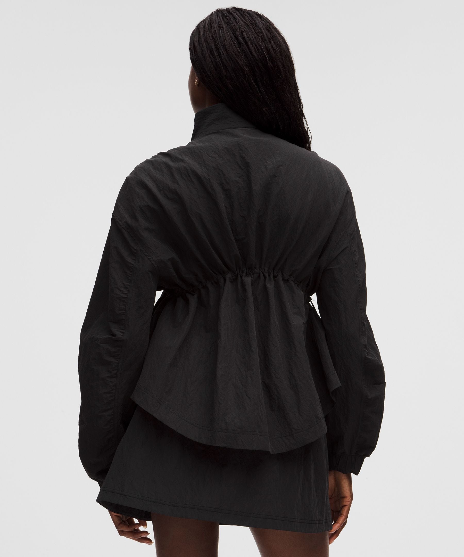 Lululemon Crinkle Nylon Cinchable Jacket