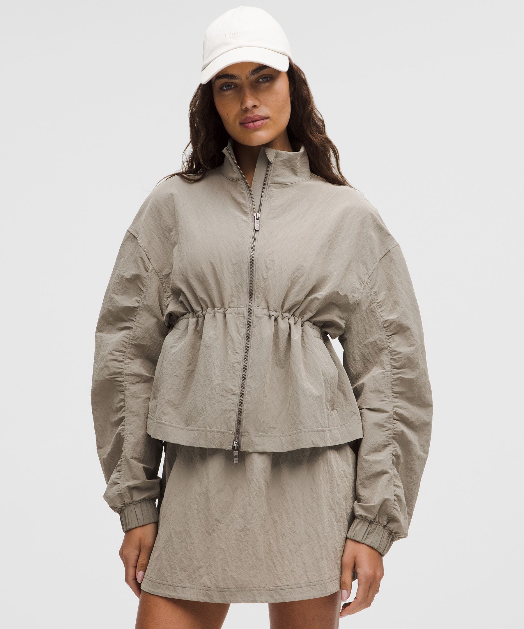 Lululemon Crinkle Nylon Cinchable Jacket