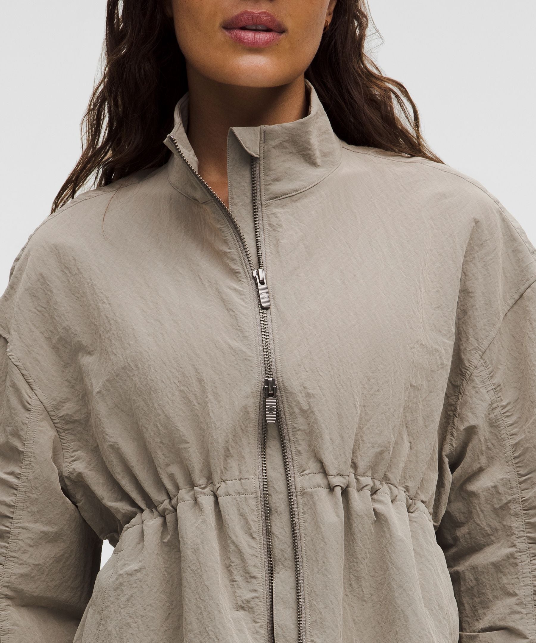 Lululemon Crinkle Nylon Cinchable Jacket