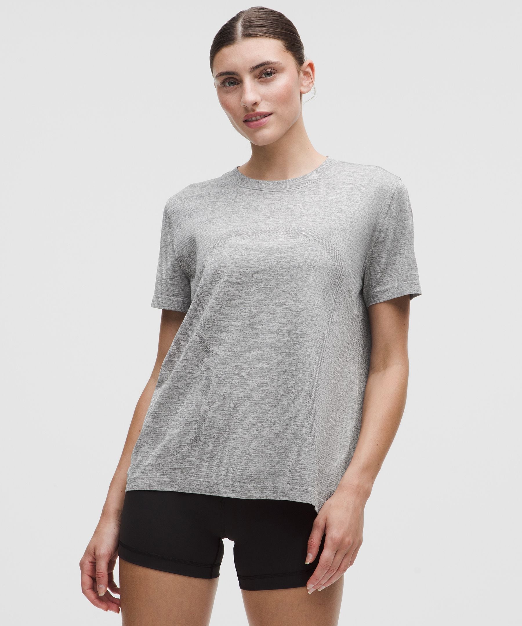 Lululemon Women's Swiftly Relaxed Short-Sleeve Shirt Hip Length *Updated Fit
