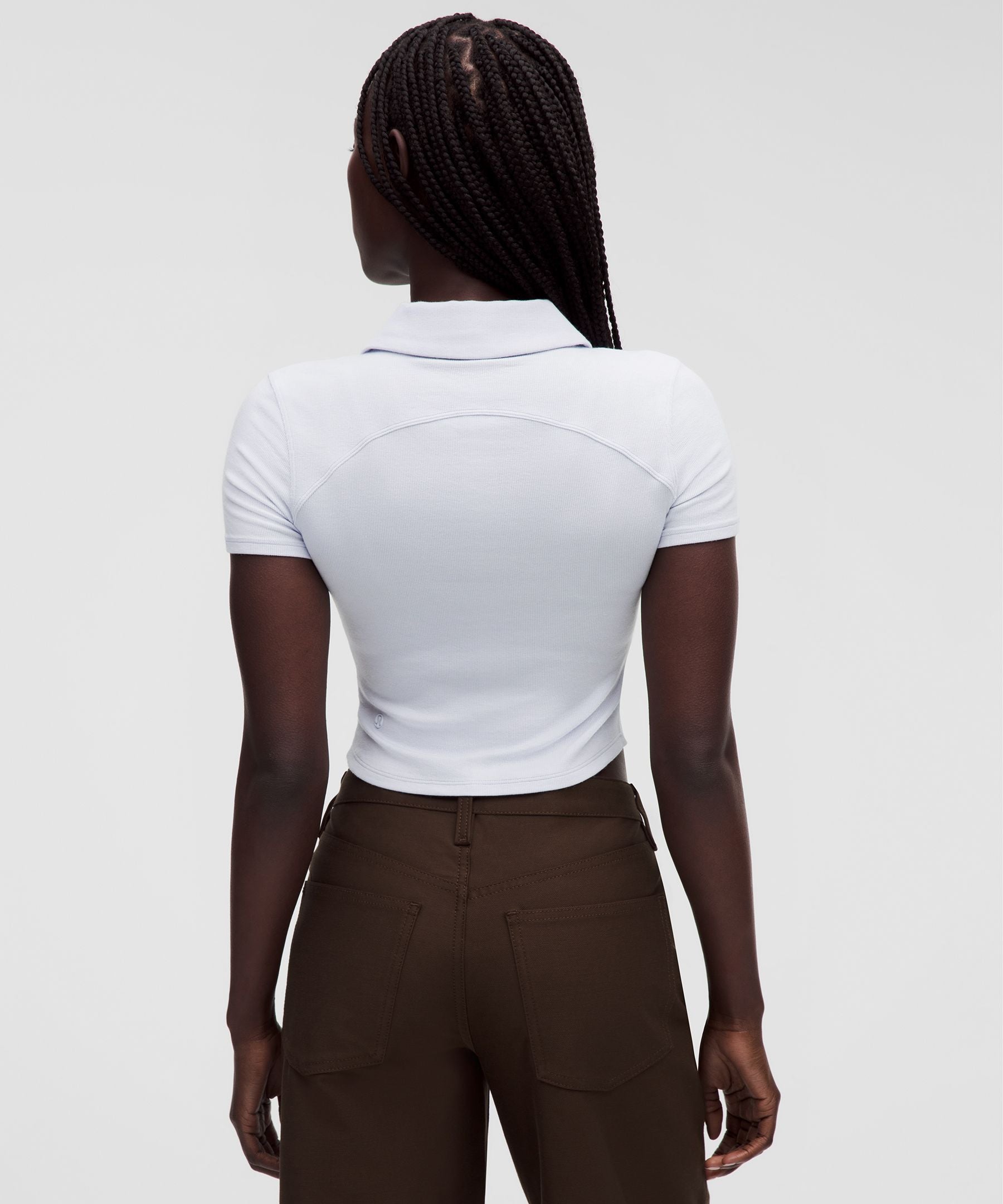 Lululemon Women's Button-Up Collared Short-Sleeve Shirt