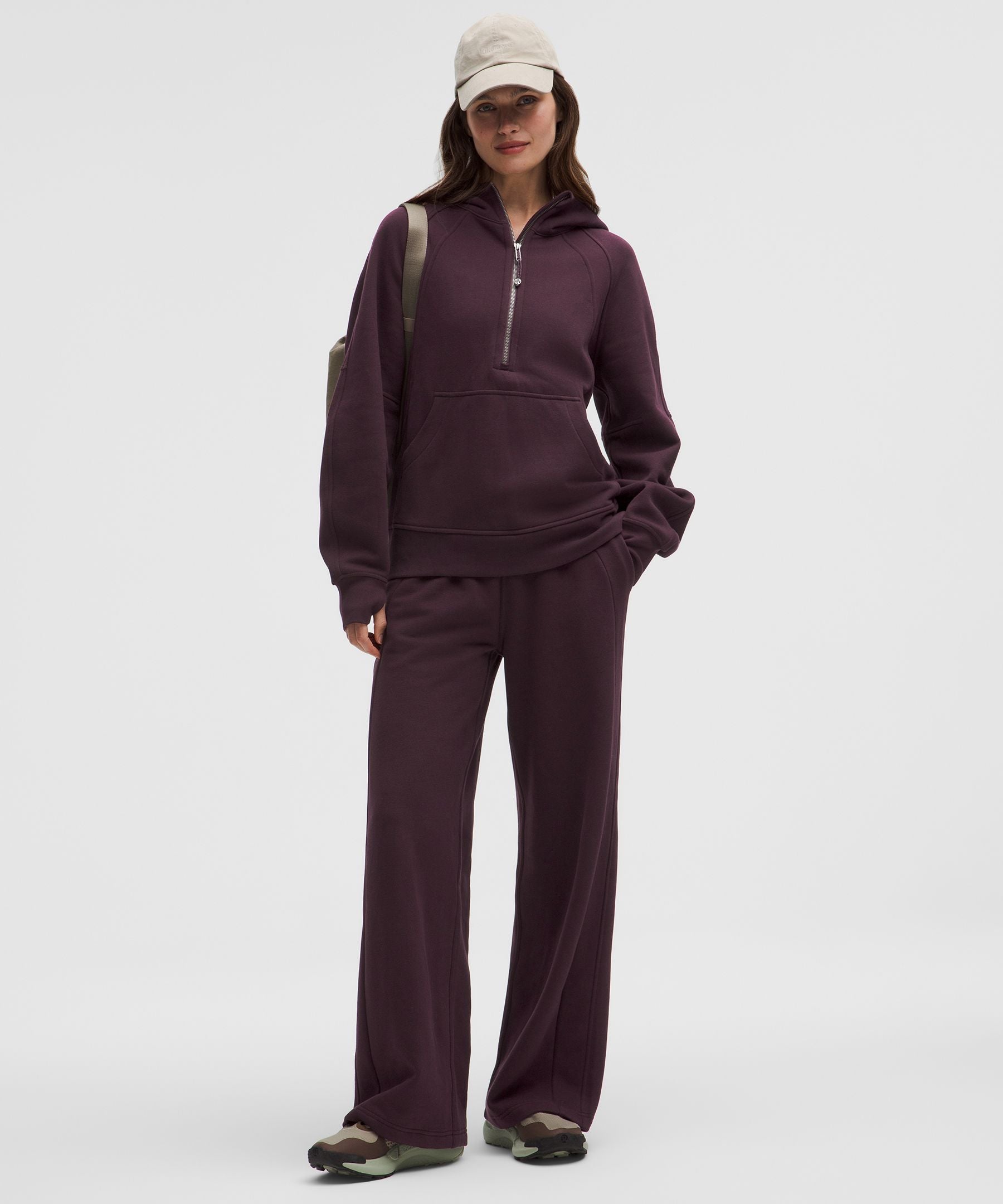 Lululemon Women's Scuba Oversized Half-Zip Hoodie *Long