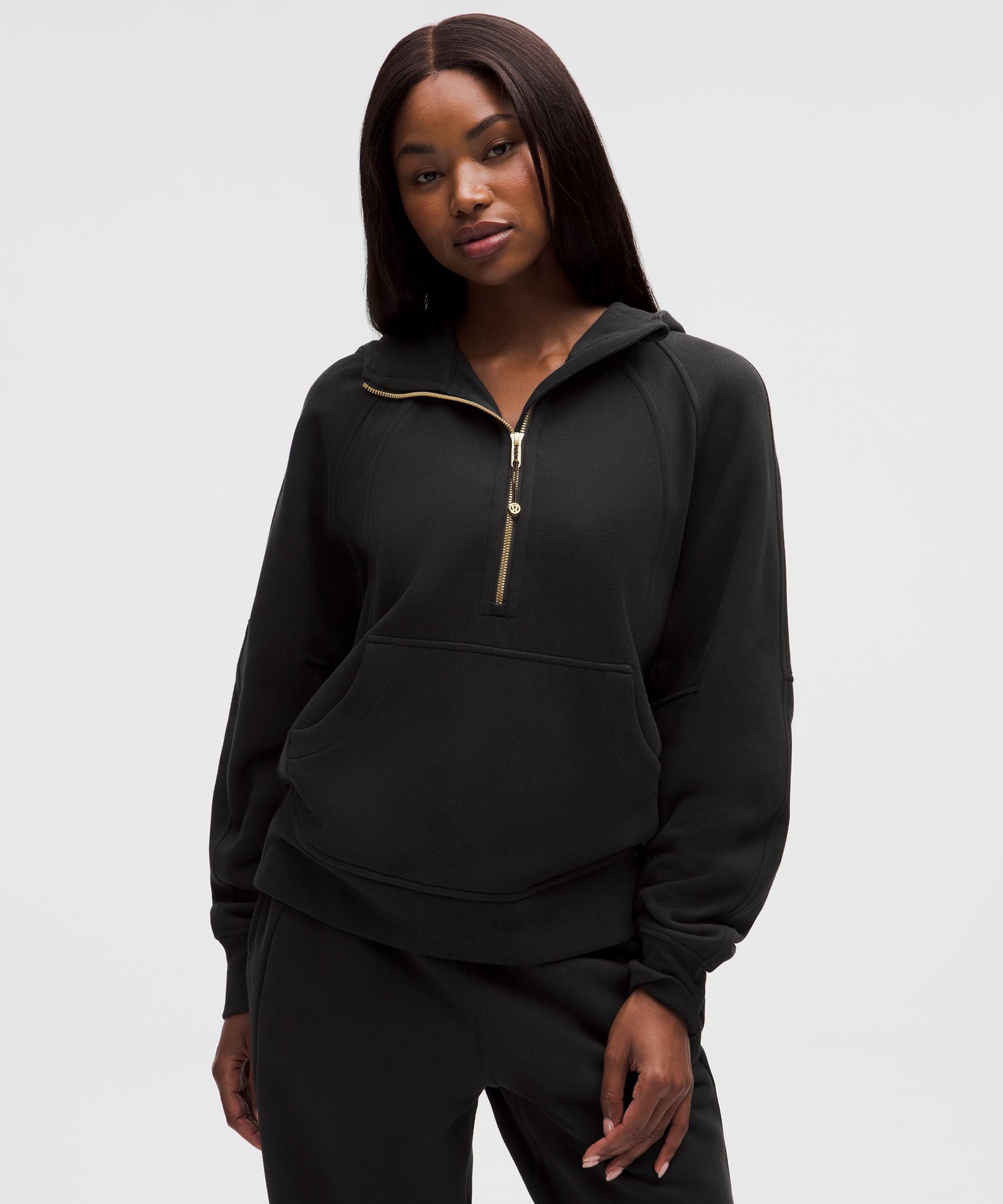 Lululemon Women's Scuba Oversized Half-Zip Hoodie *Long
