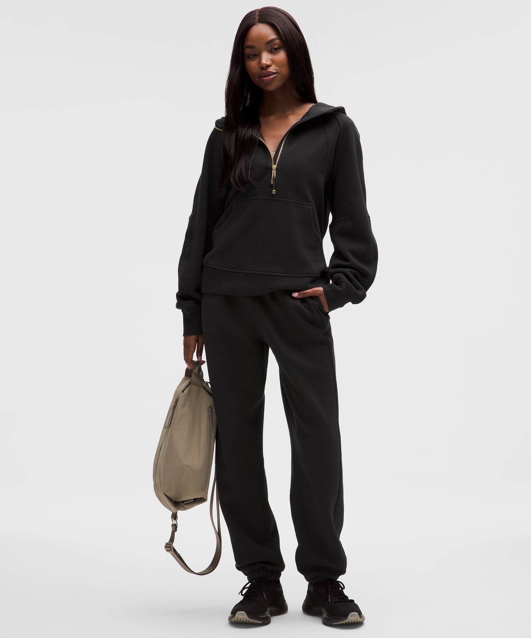 Lululemon Women's Scuba Oversized Half-Zip Hoodie *Long