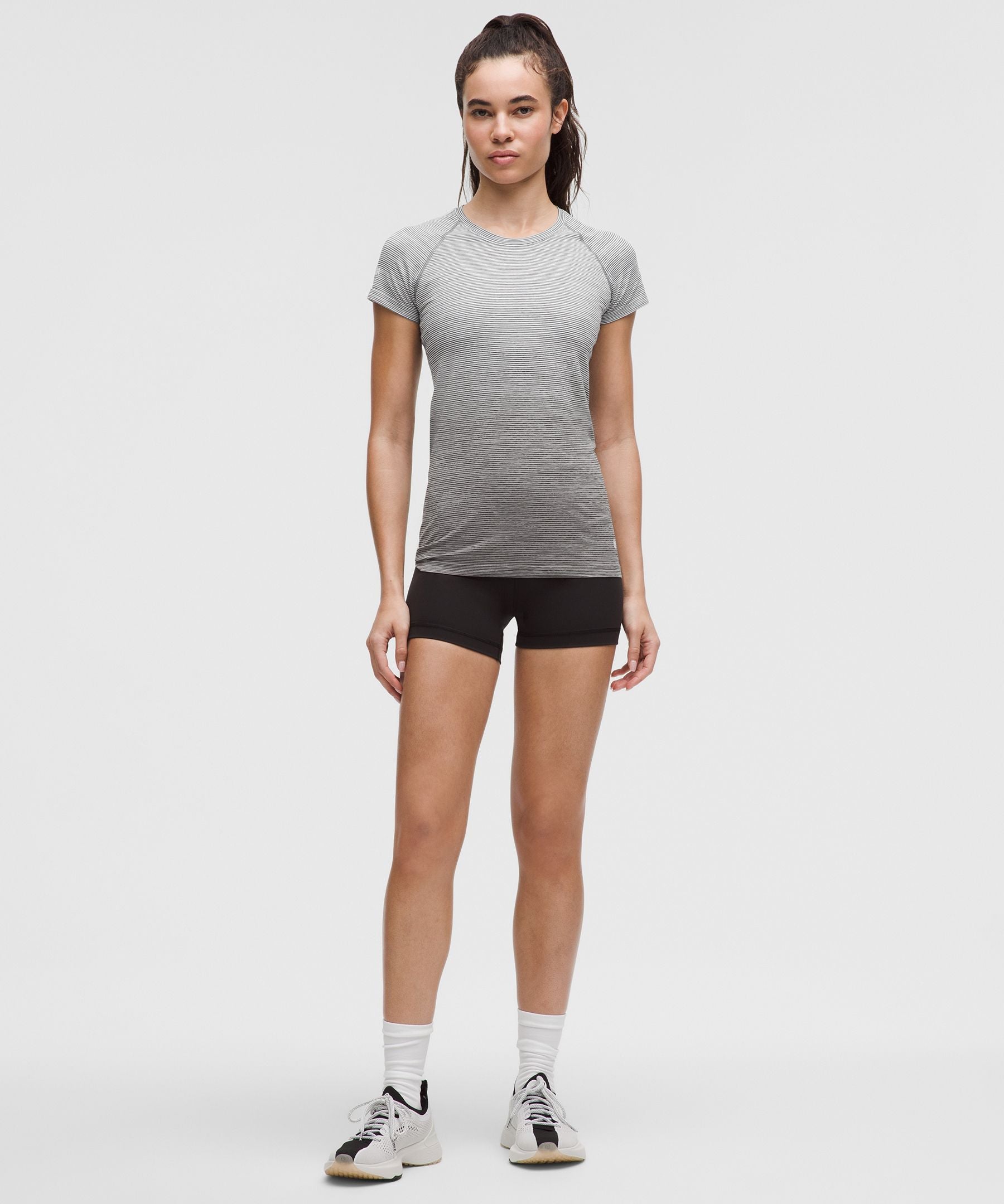 Lululemon Women's Team Canada Swiftly Tech Short-Sleeve Shirt 2.0 Hip Length *CPC Logo
