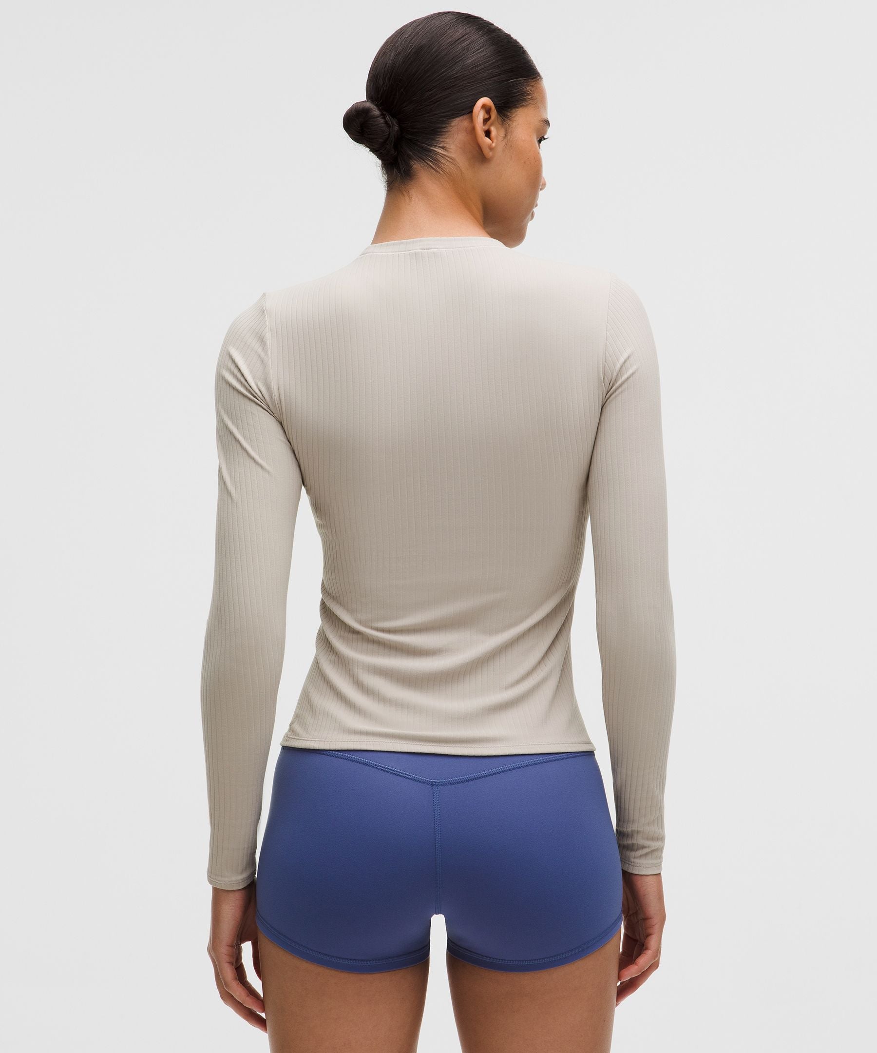 Lululemon Women's Wundermost Ultra-Soft Ribbed Nulu Crewneck Long-Sleeve Shirt