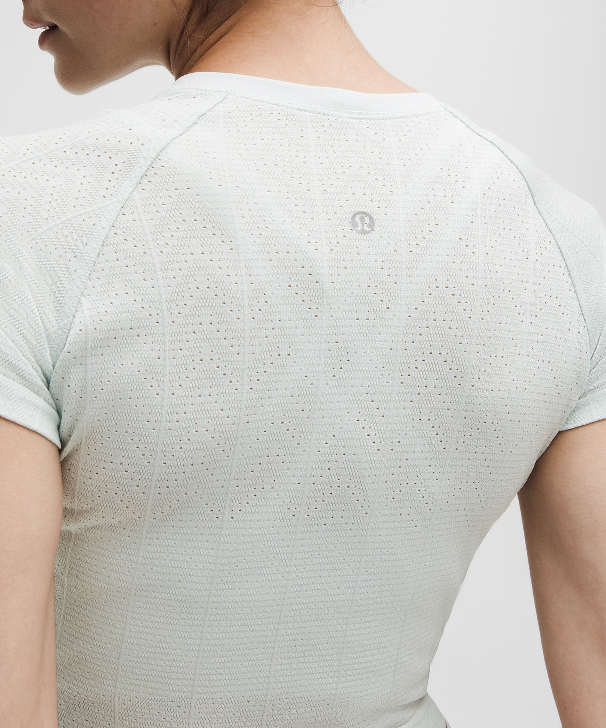 Lululemon Women's Swiftly Pointelle Cropped Short-Sleeve Shirt