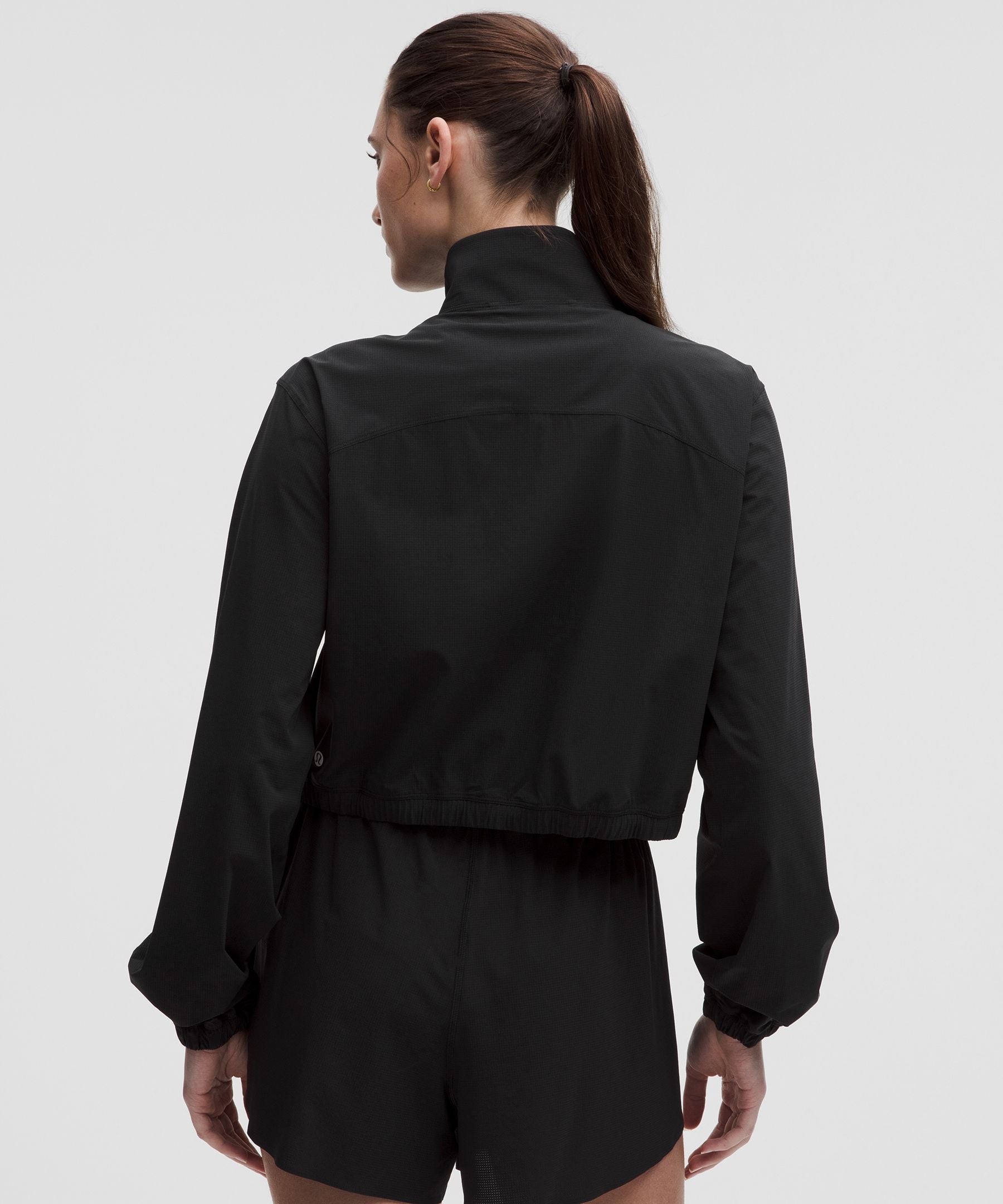 Lululemon Women's Mile Maker Run Crew Graphic Cinch-Hem Jacket