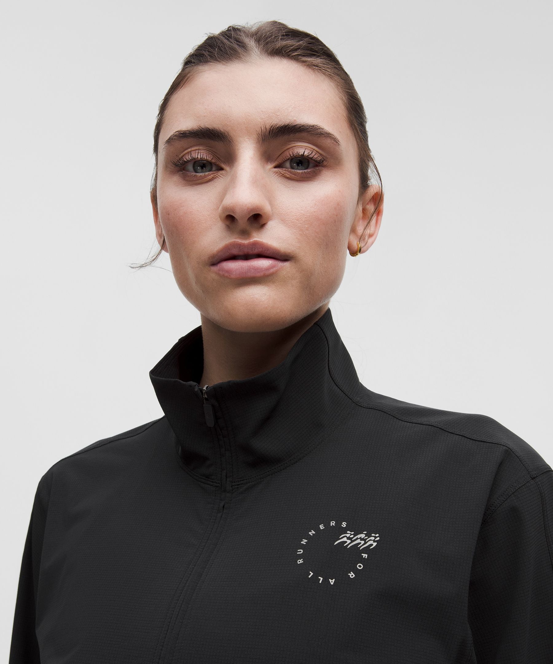 Lululemon Women's Mile Maker Run Crew Graphic Cinch-Hem Jacket