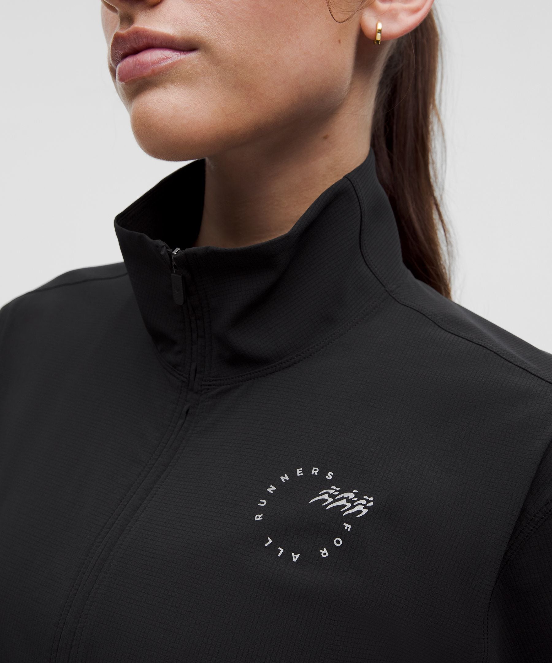 Lululemon Mile Maker Run Crew Graphic Cinch-Hem Jacket